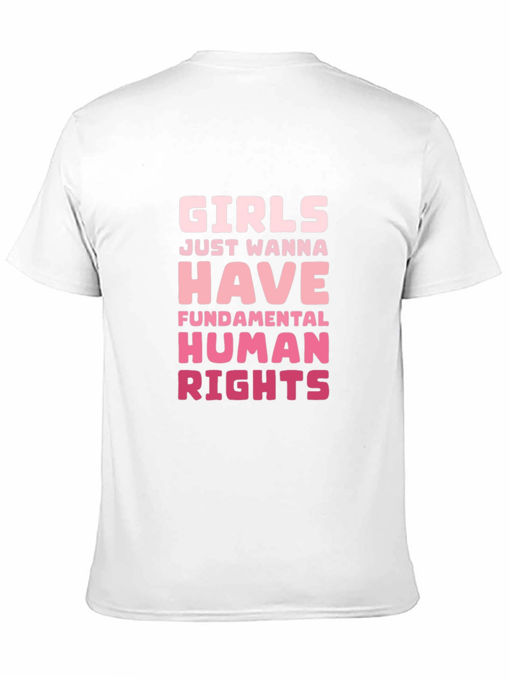 Girls Just Wanna Have Human Rights Graphic Tee