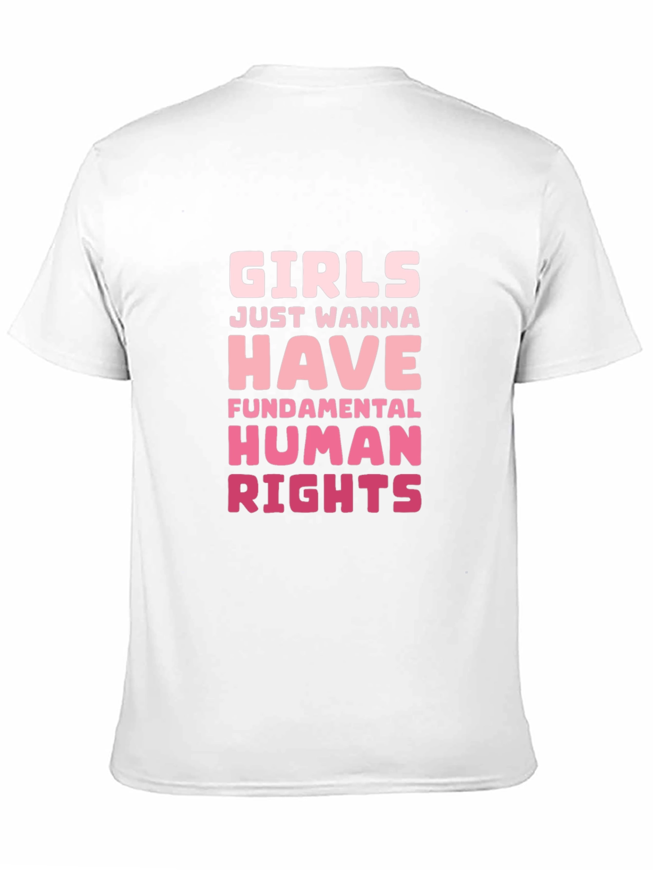 Girls Just Wanna Have Human Rights Graphic Tee