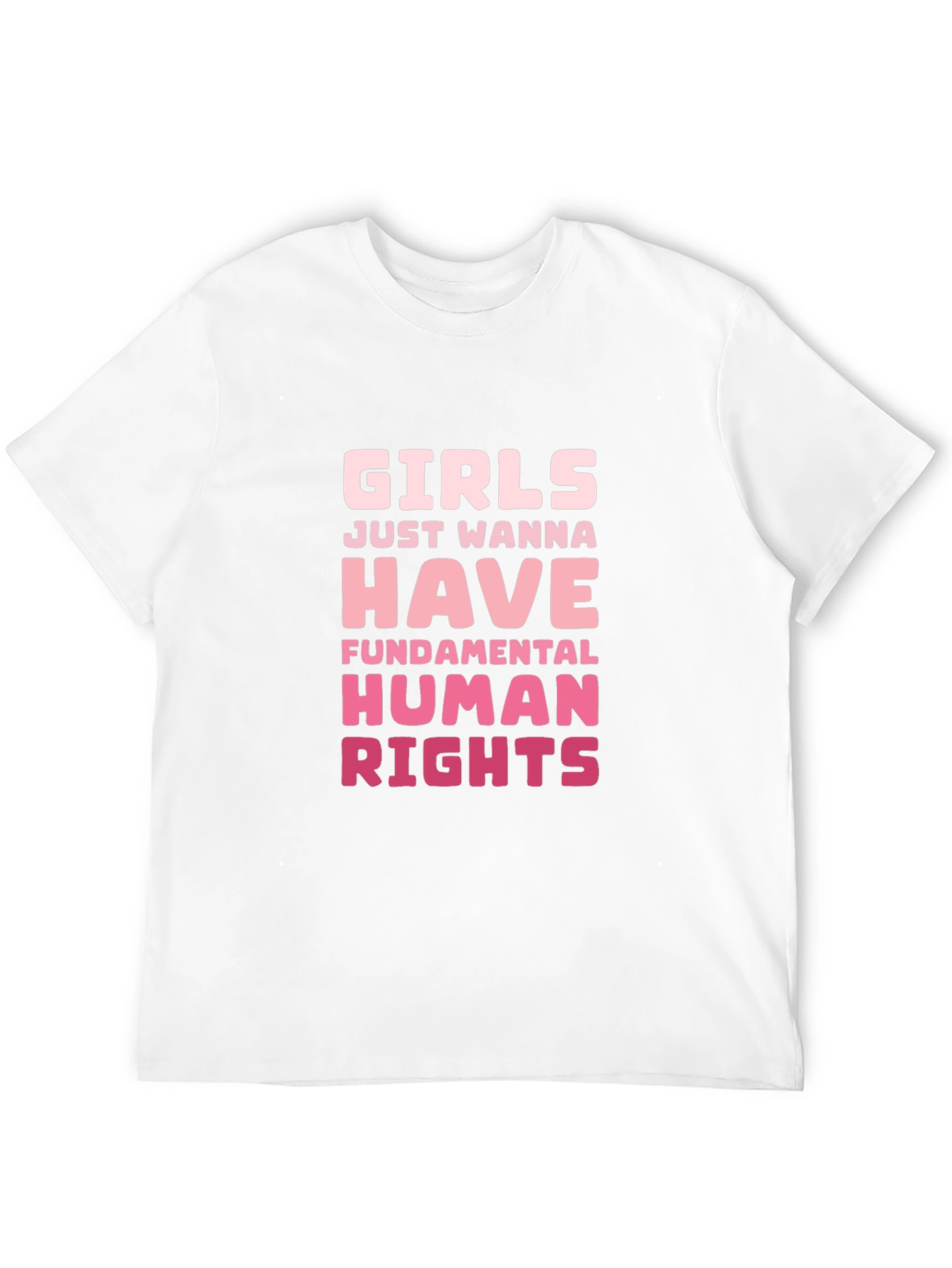Girls Just Wanna Have Human Rights Graphic Tee