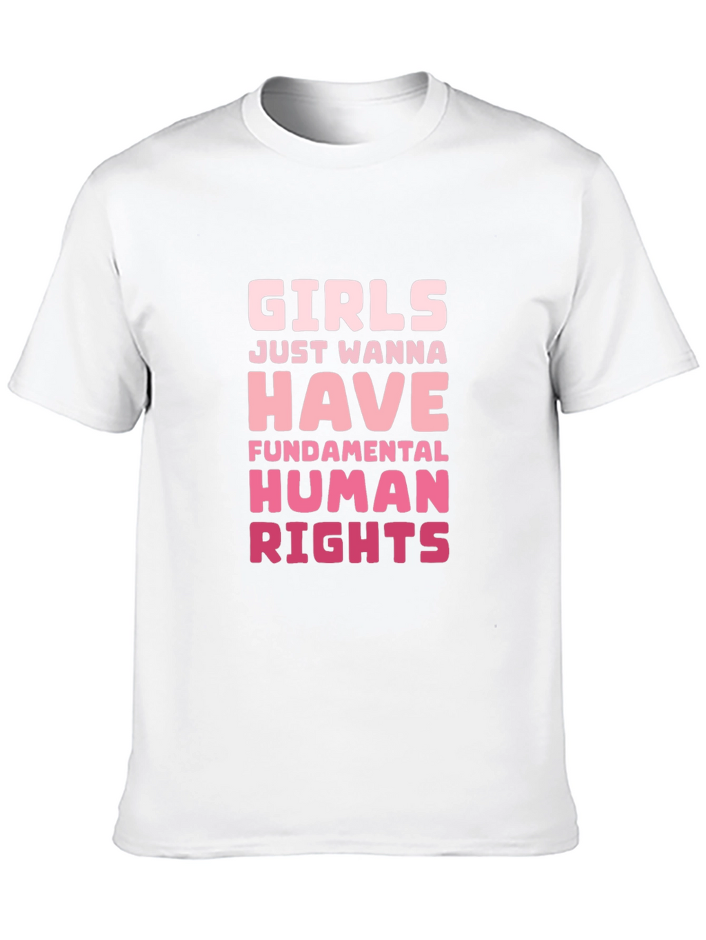 Girls Just Wanna Have Human Rights Graphic Tee