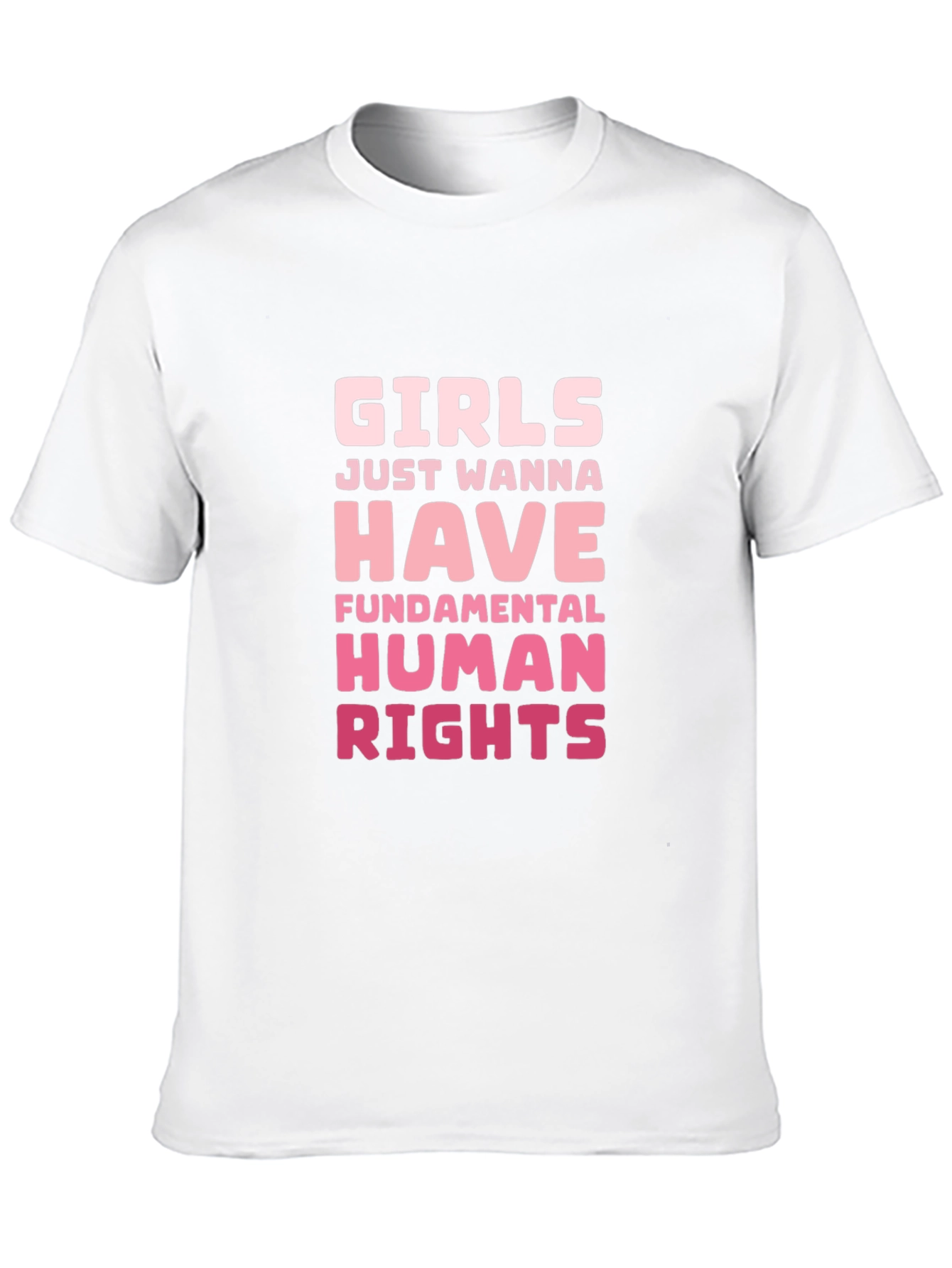 Girls Just Wanna Have Human Rights Graphic Tee