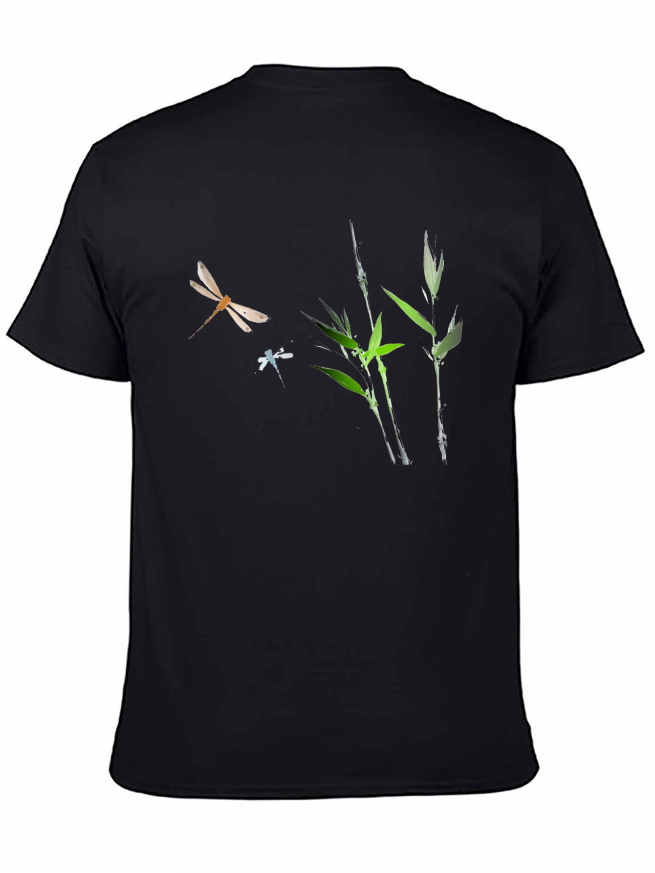 Dragonfly & Bamboo Graphic Tee
