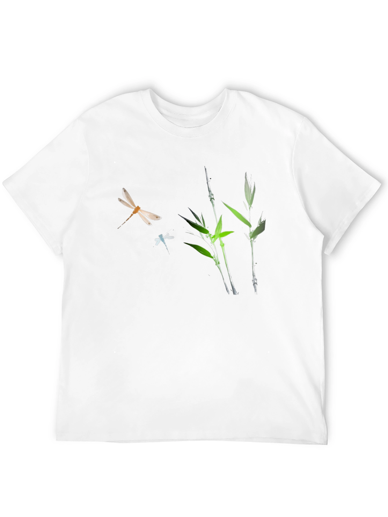 Dragonfly & Bamboo Graphic Tee