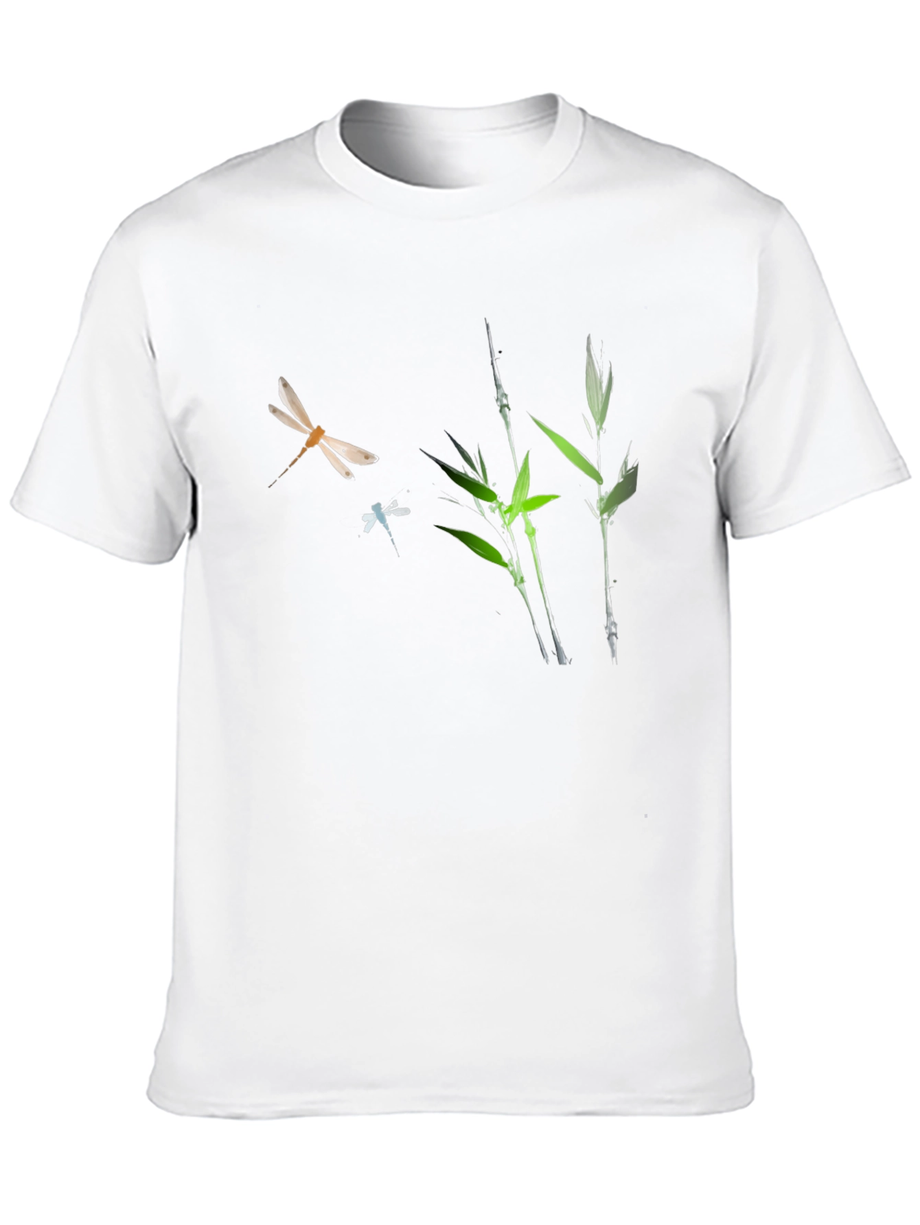Dragonfly & Bamboo Graphic Tee
