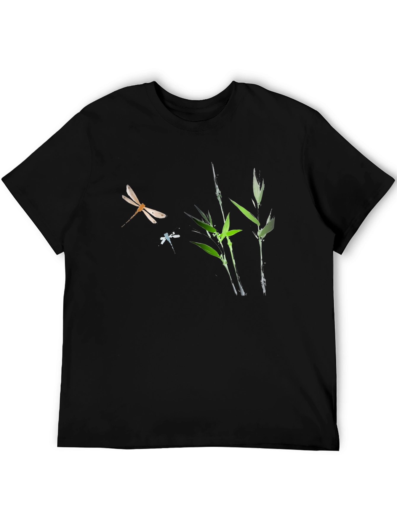 Dragonfly & Bamboo Graphic Tee