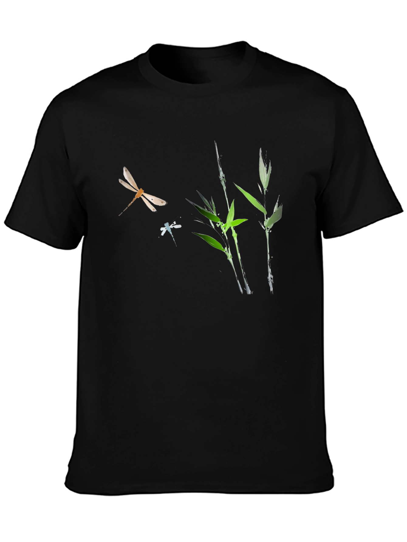 Dragonfly & Bamboo Graphic Tee