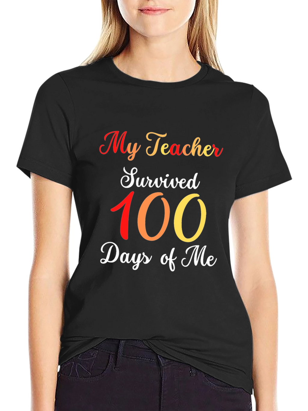 My Teacher Survived 100 Days Of Me T-Shirt