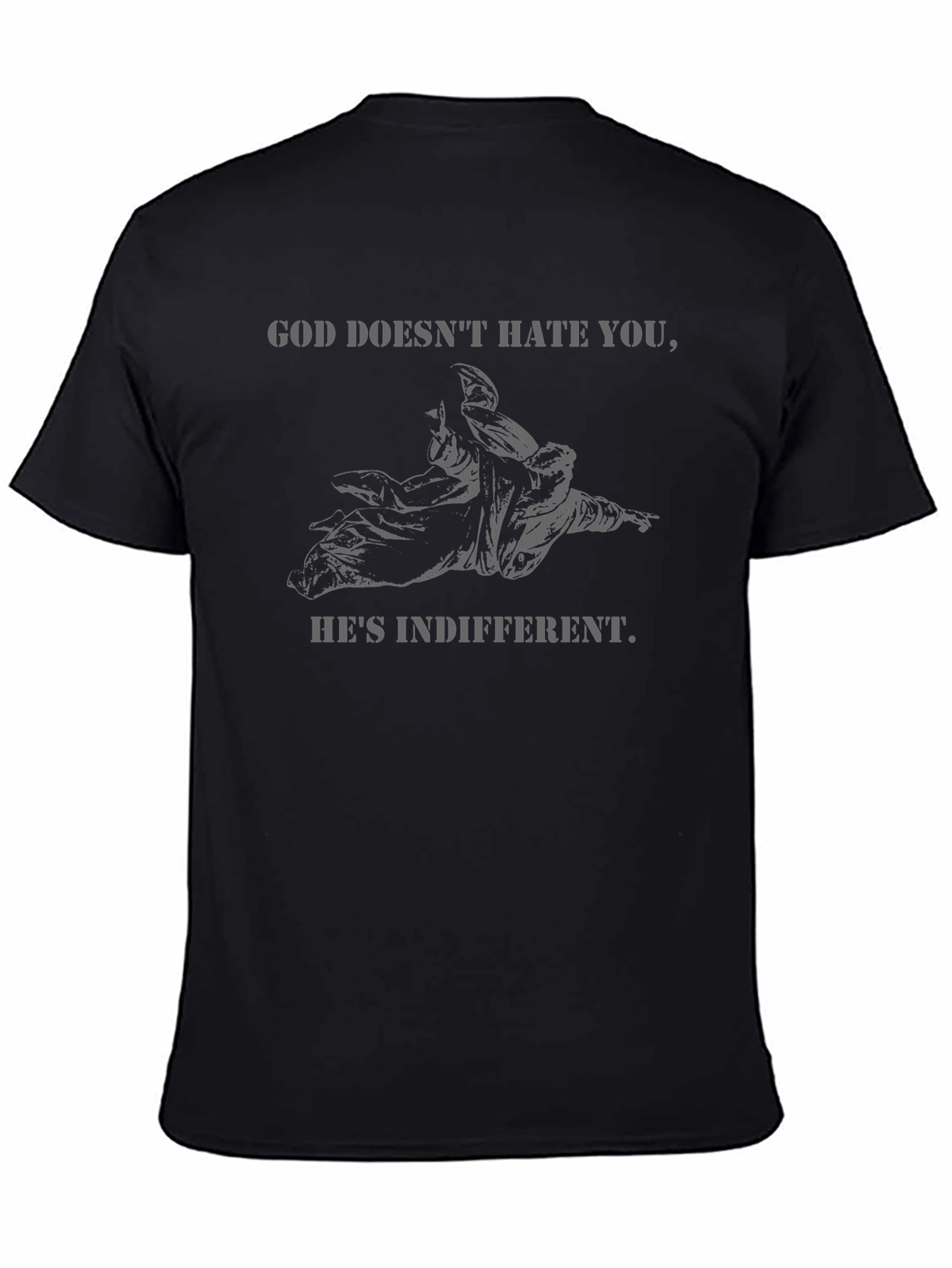 God Doesnt Hate You Funny Graphic T-Shirt
