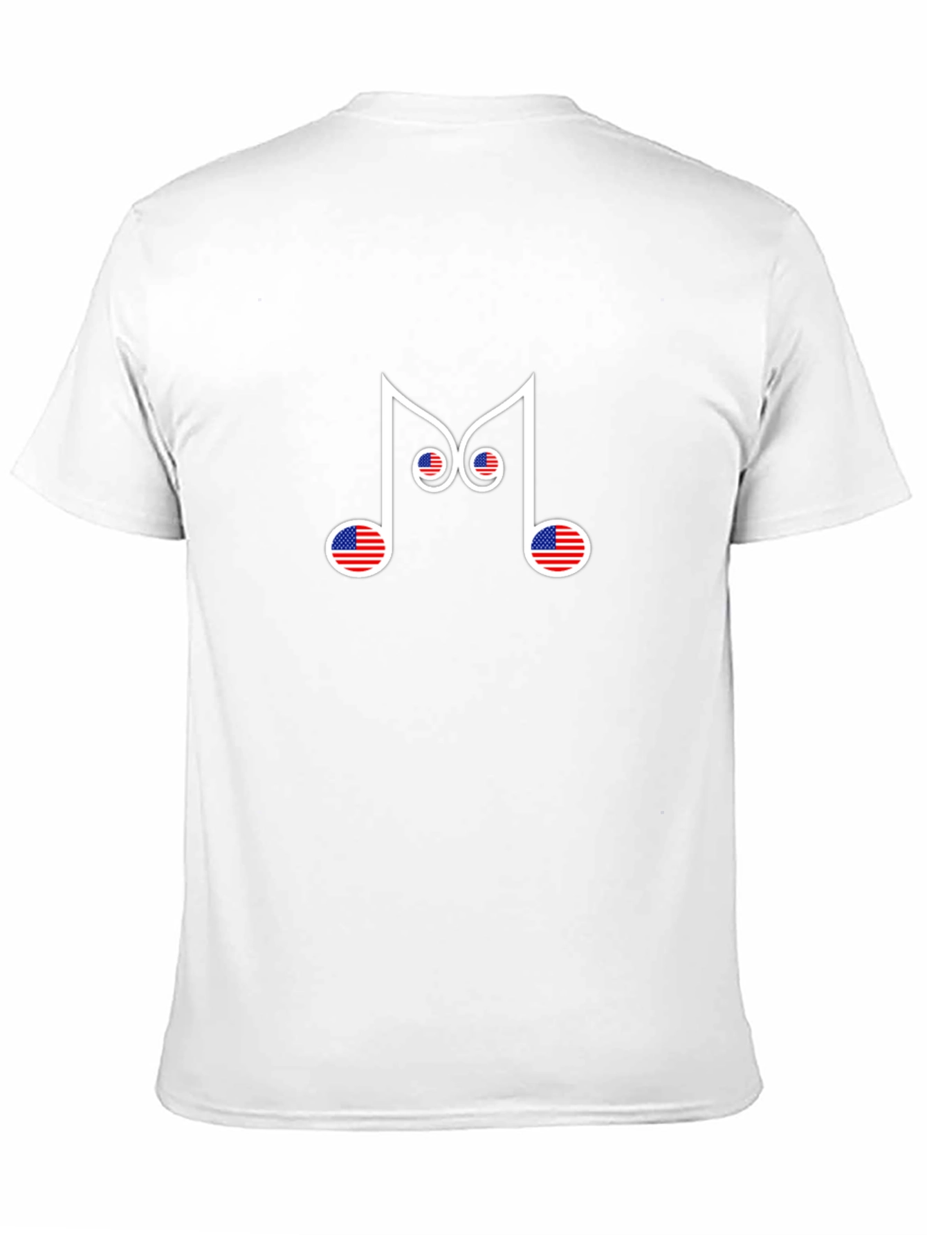 Patriotic Music Note T-Shirt