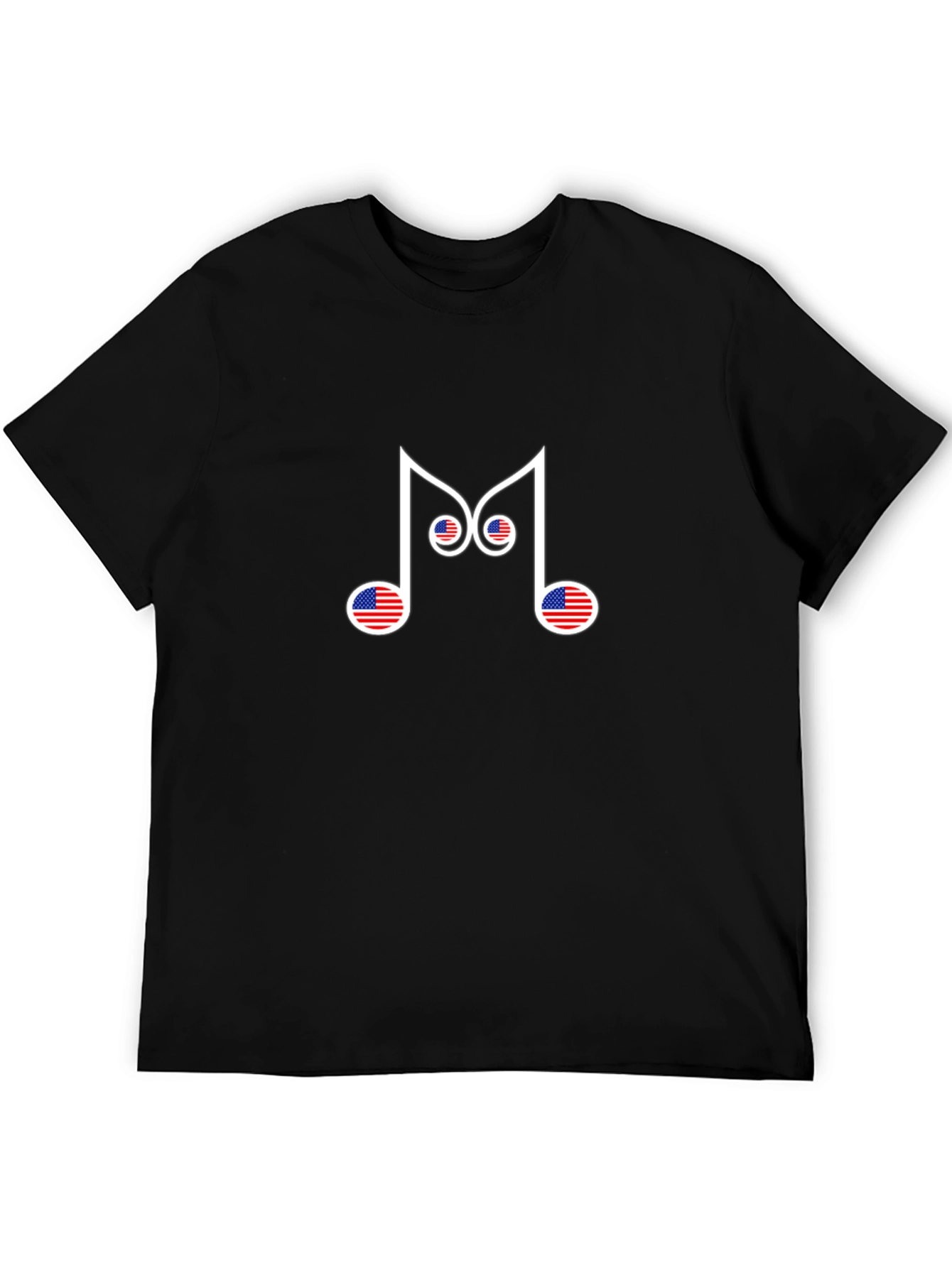 Patriotic Music Note T-Shirt