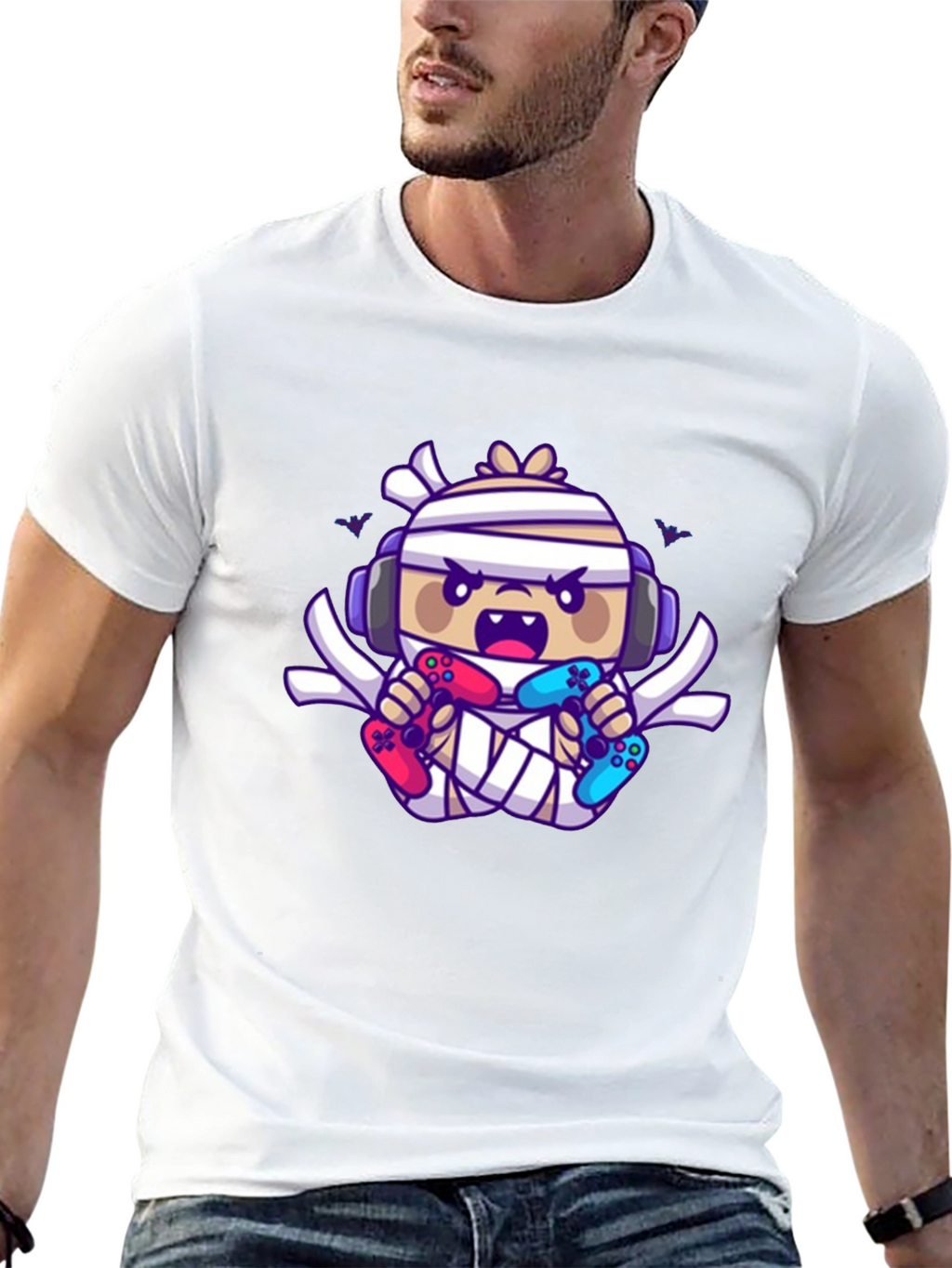 Gamer Mummy T-Shirt - Black Cotton Tee