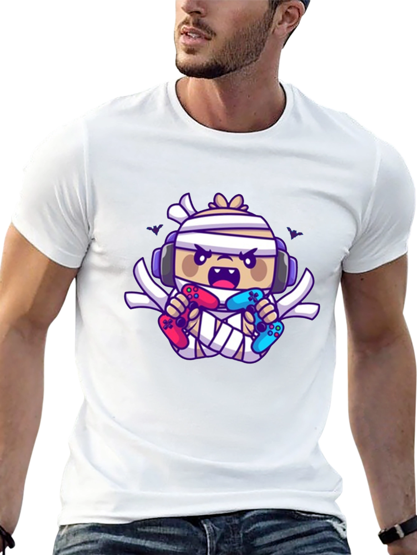 Gamer Mummy T-Shirt - Black Cotton Tee