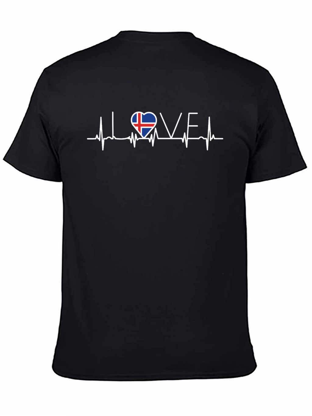 Icelandic Love Heartbeat T-Shirt