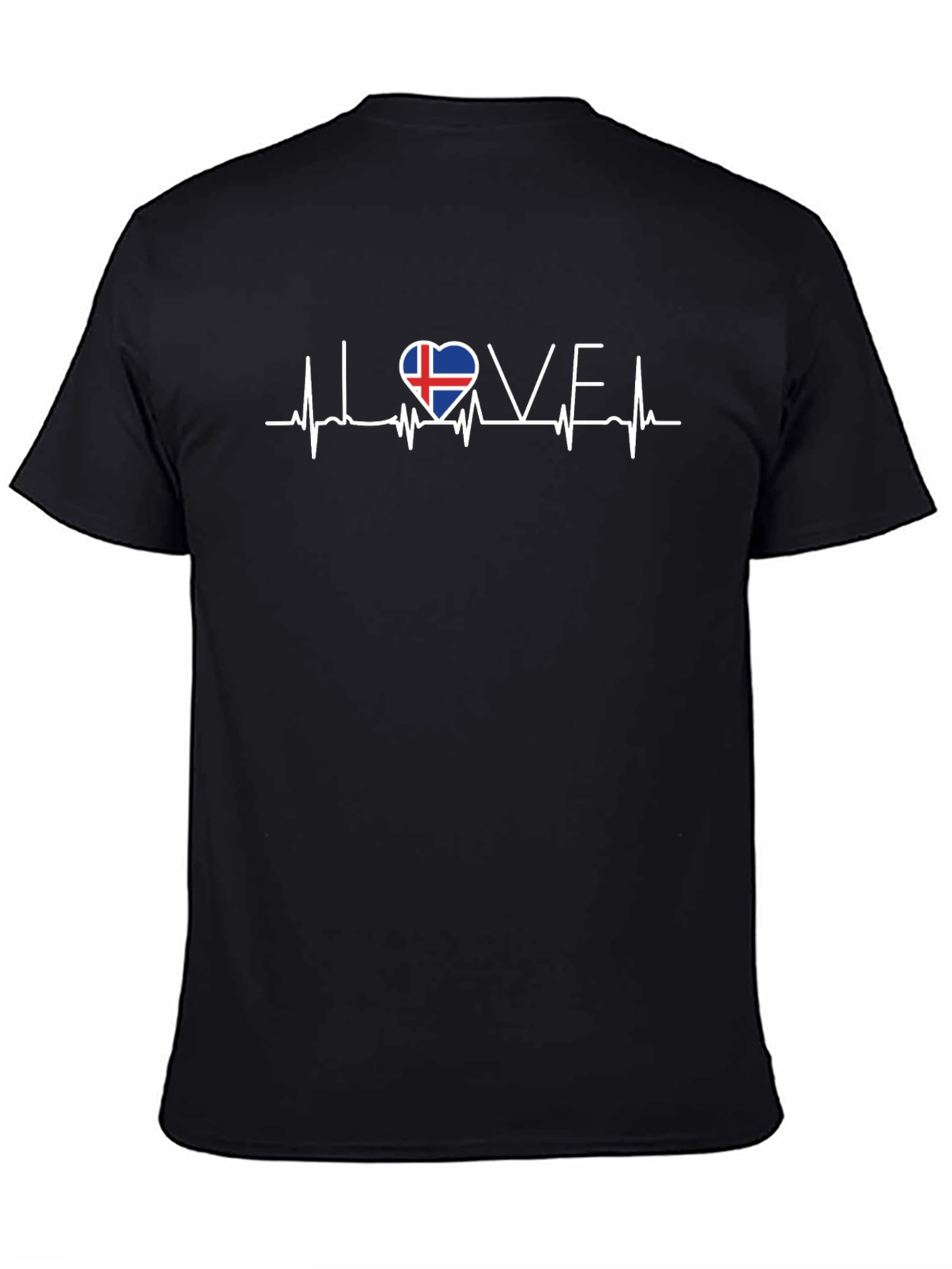 Icelandic Love Heartbeat T-Shirt