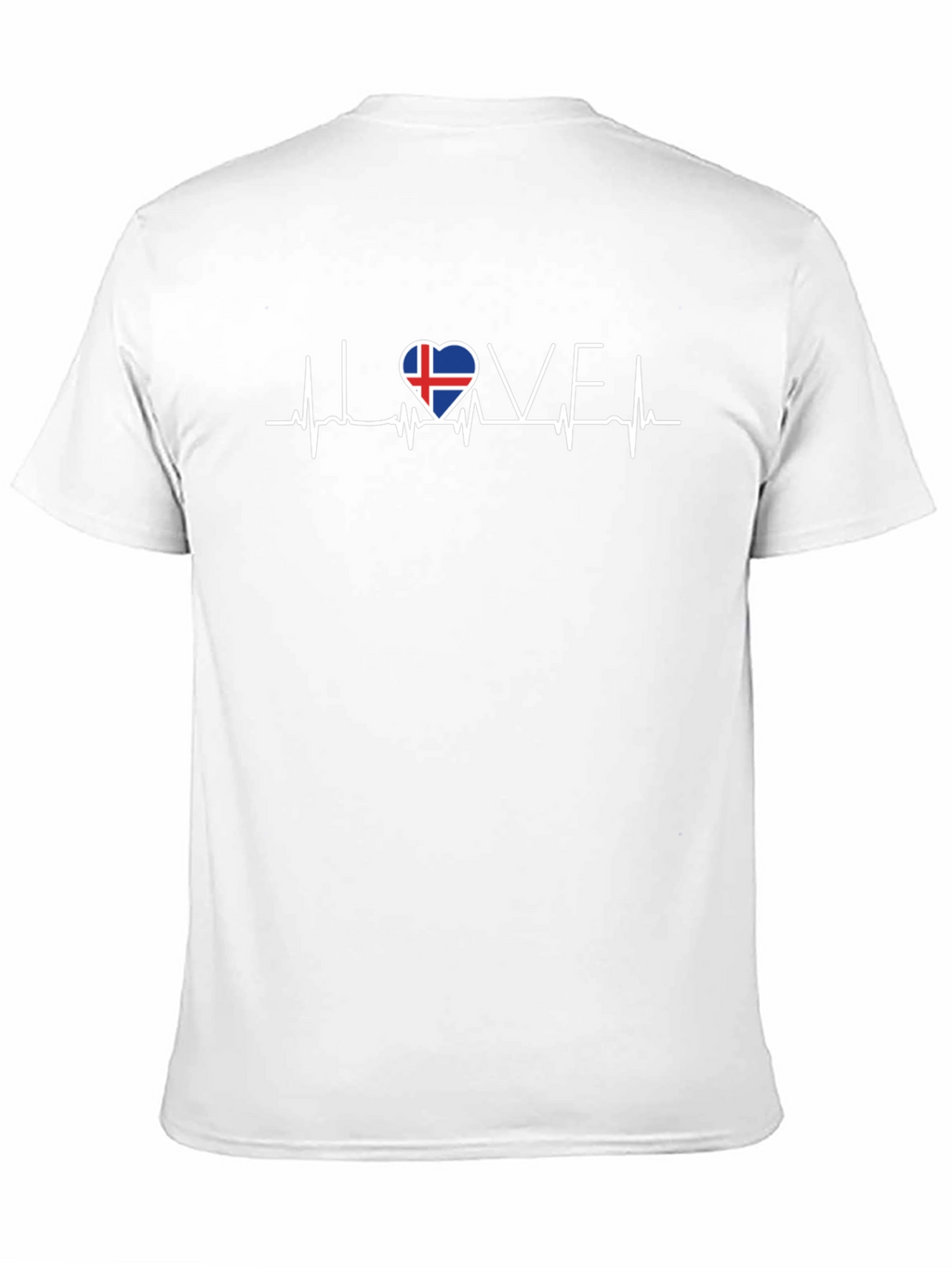 Icelandic Love Heartbeat T-Shirt