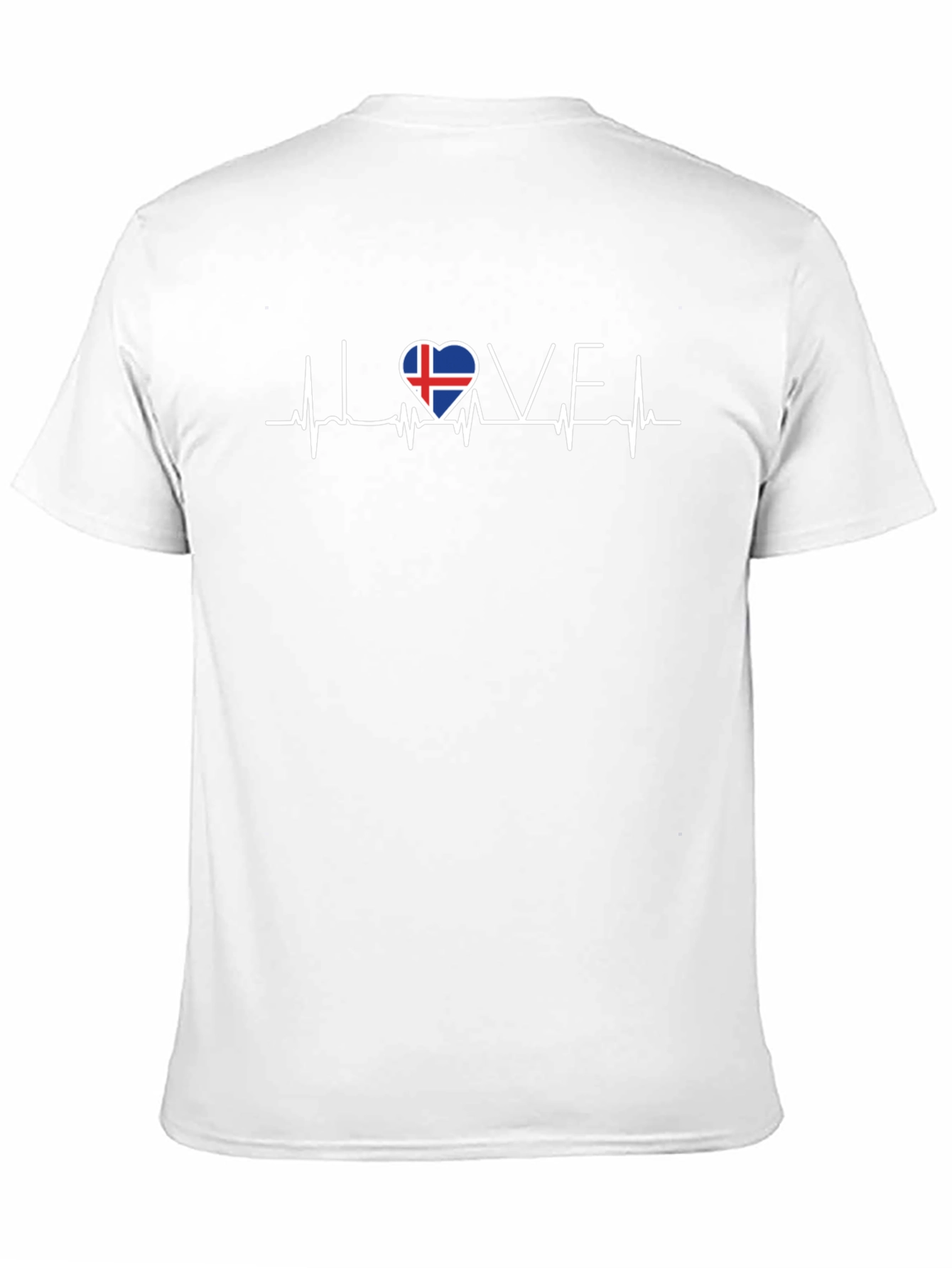 Icelandic Love Heartbeat T-Shirt