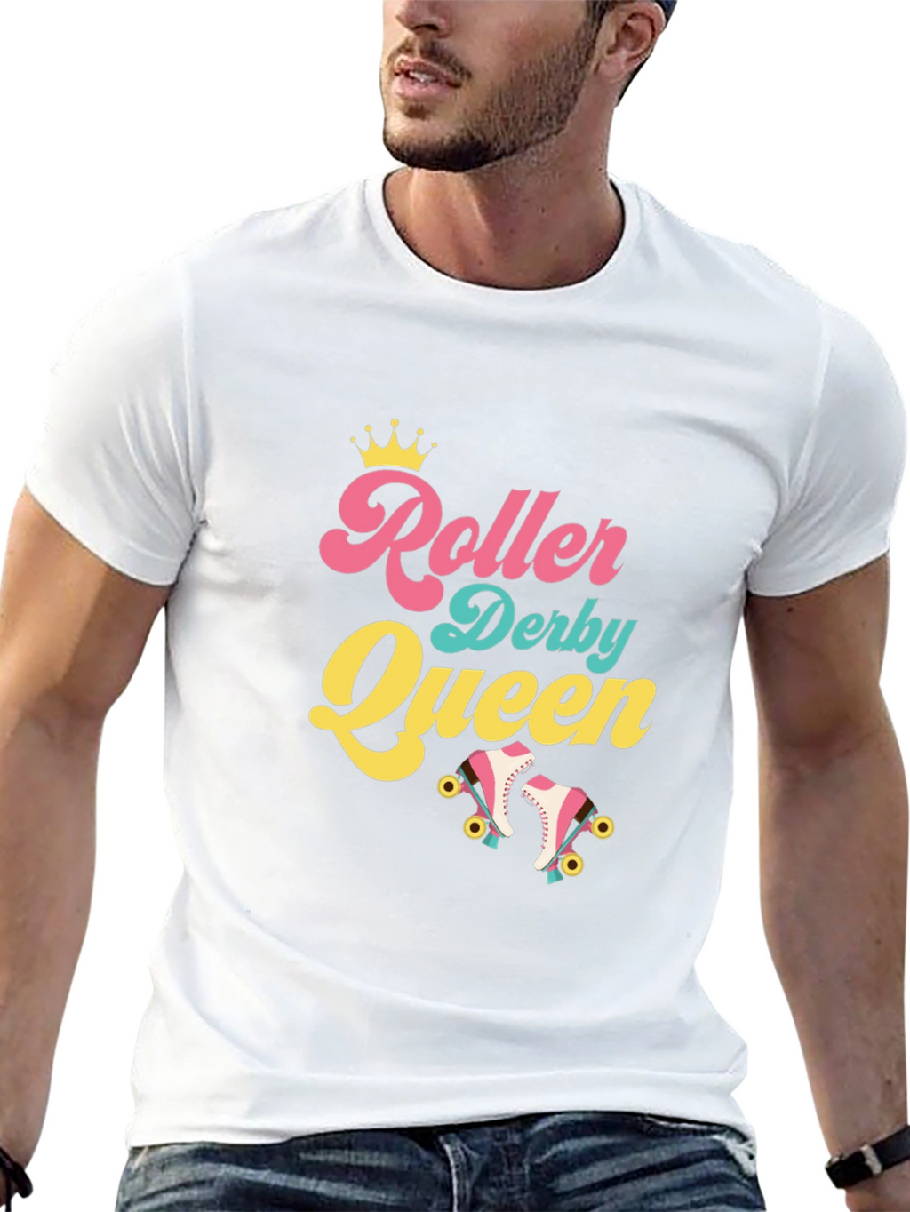 Roller Derby Queen Black T-Shirt