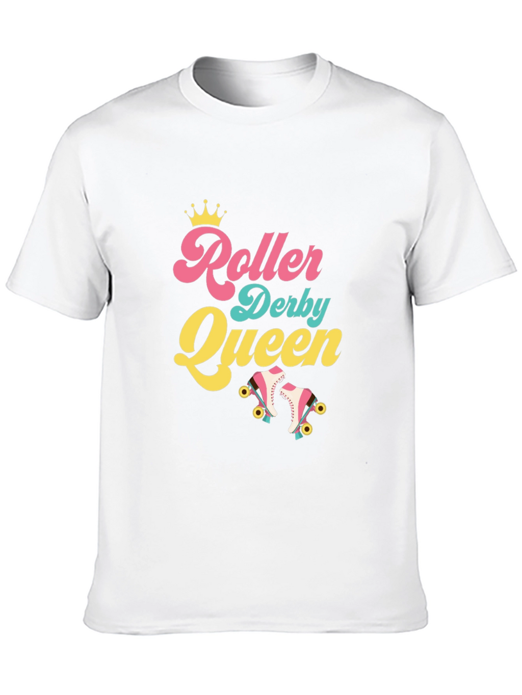 Roller Derby Queen Black T-Shirt