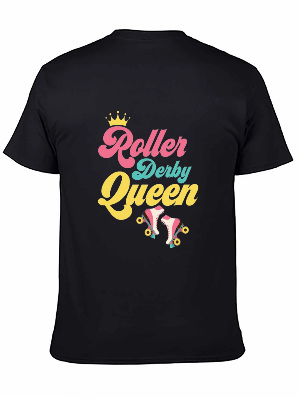 Roller Derby Queen Black T-Shirt