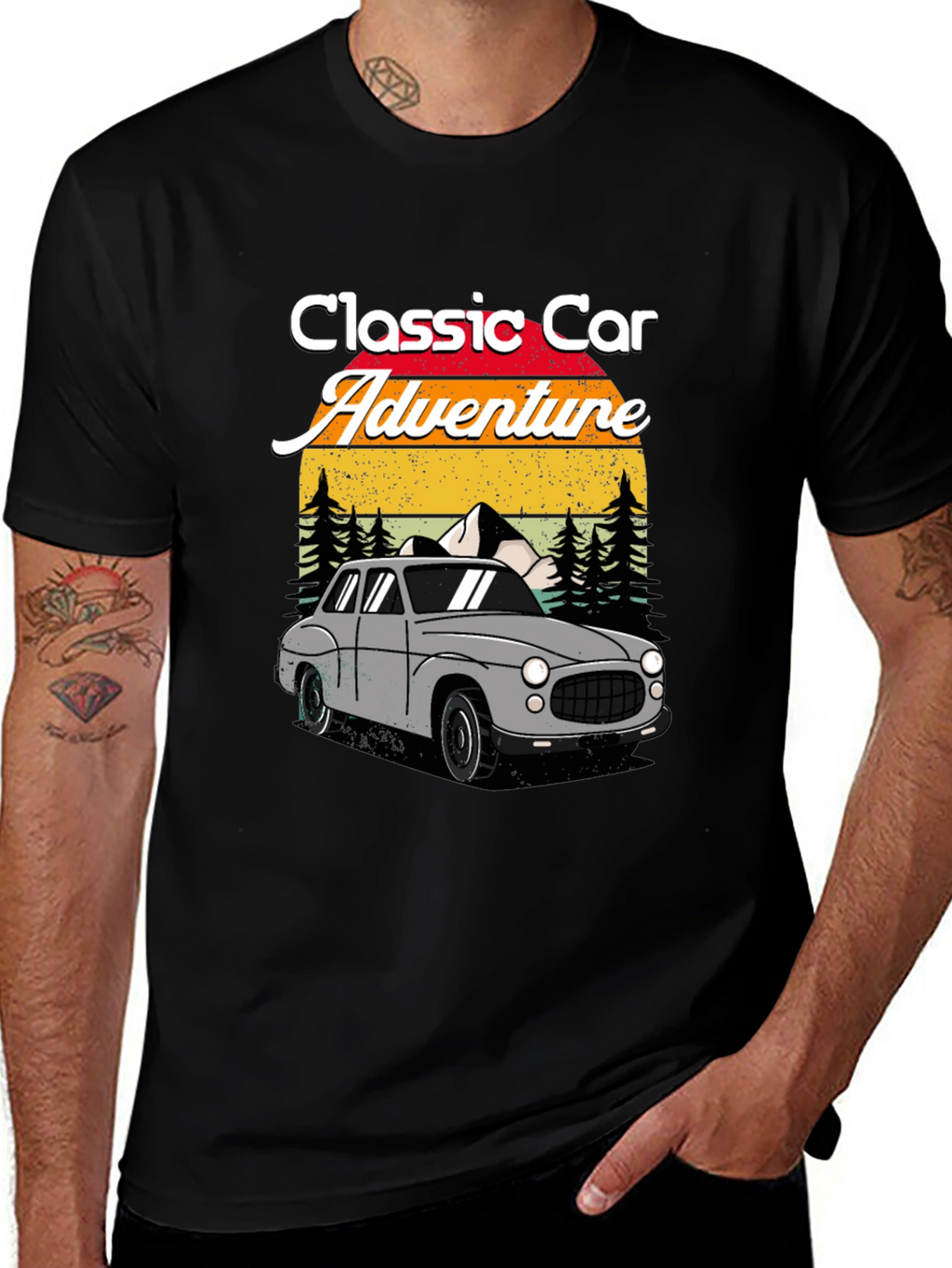 Classic Car Adventure T-Shirt