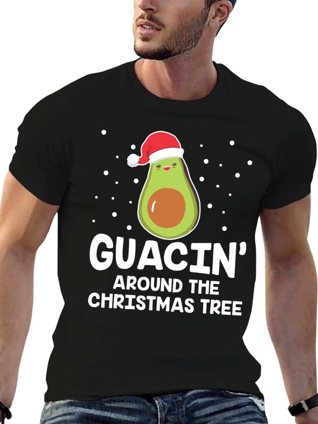 Guacin Around Christmas Tee