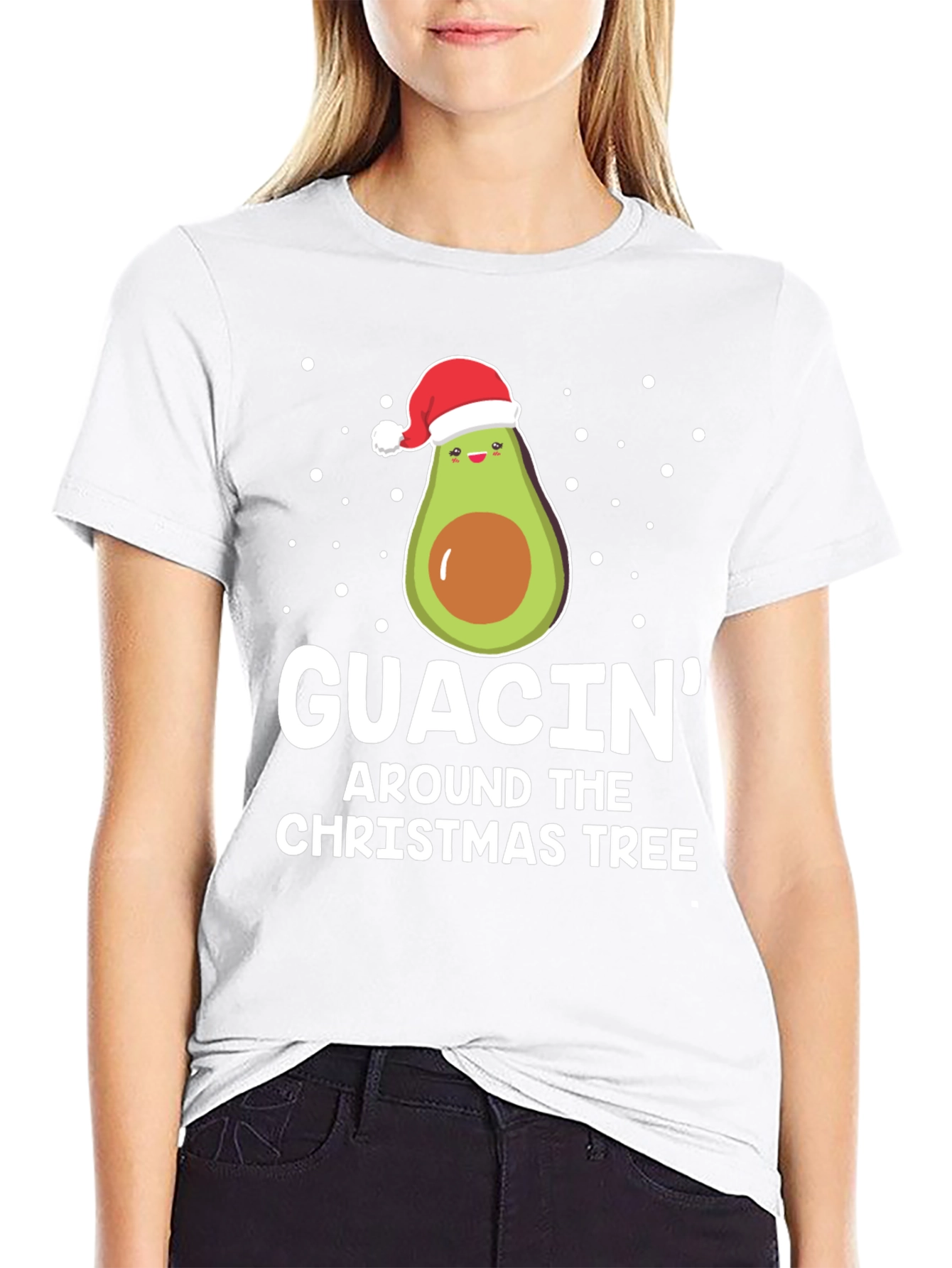 Guacin Around Christmas Tee
