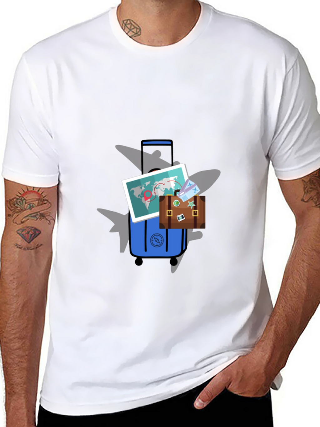 Travel Graphic T-Shirt: Adventure Awaits!