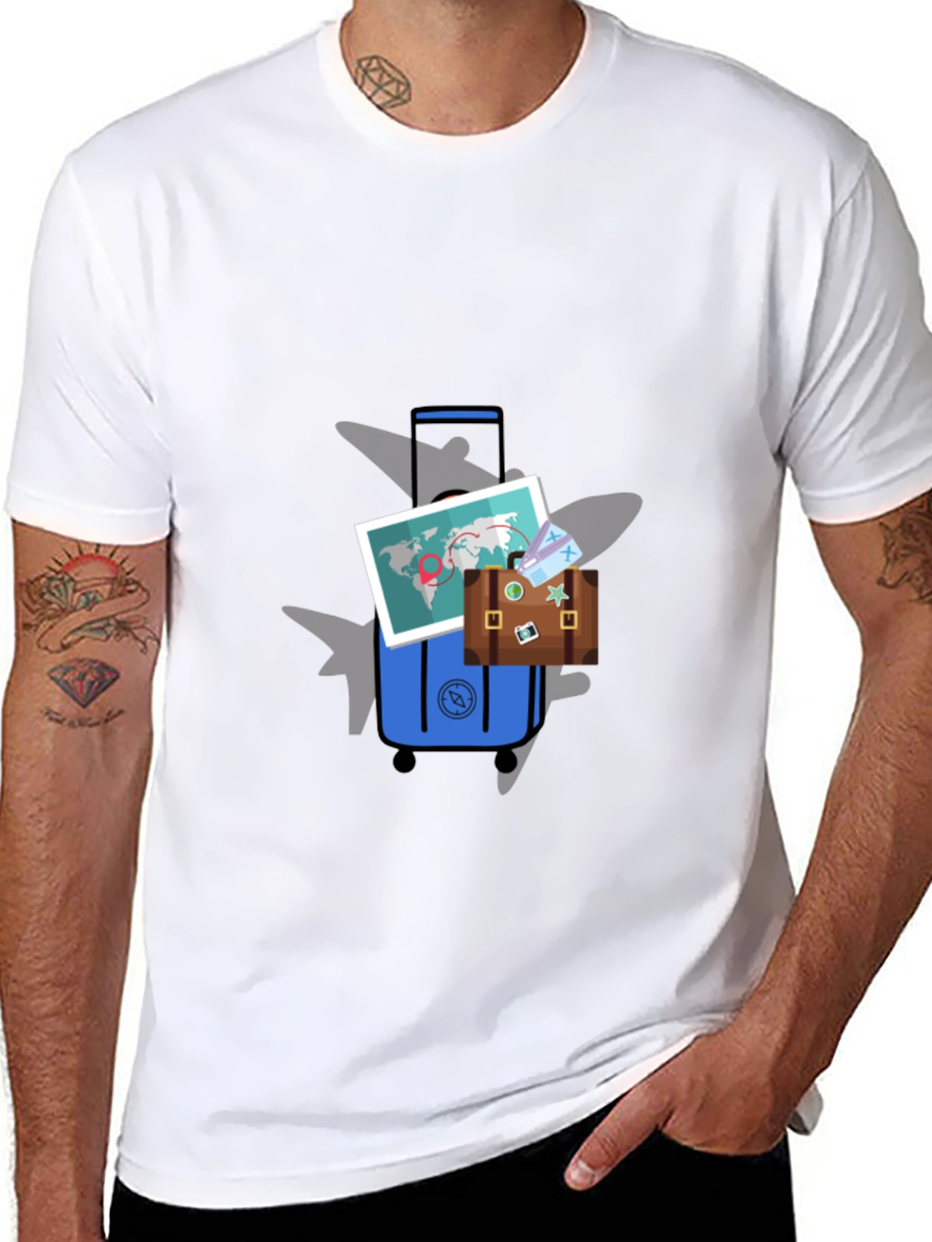Travel Graphic T-Shirt: Adventure Awaits!