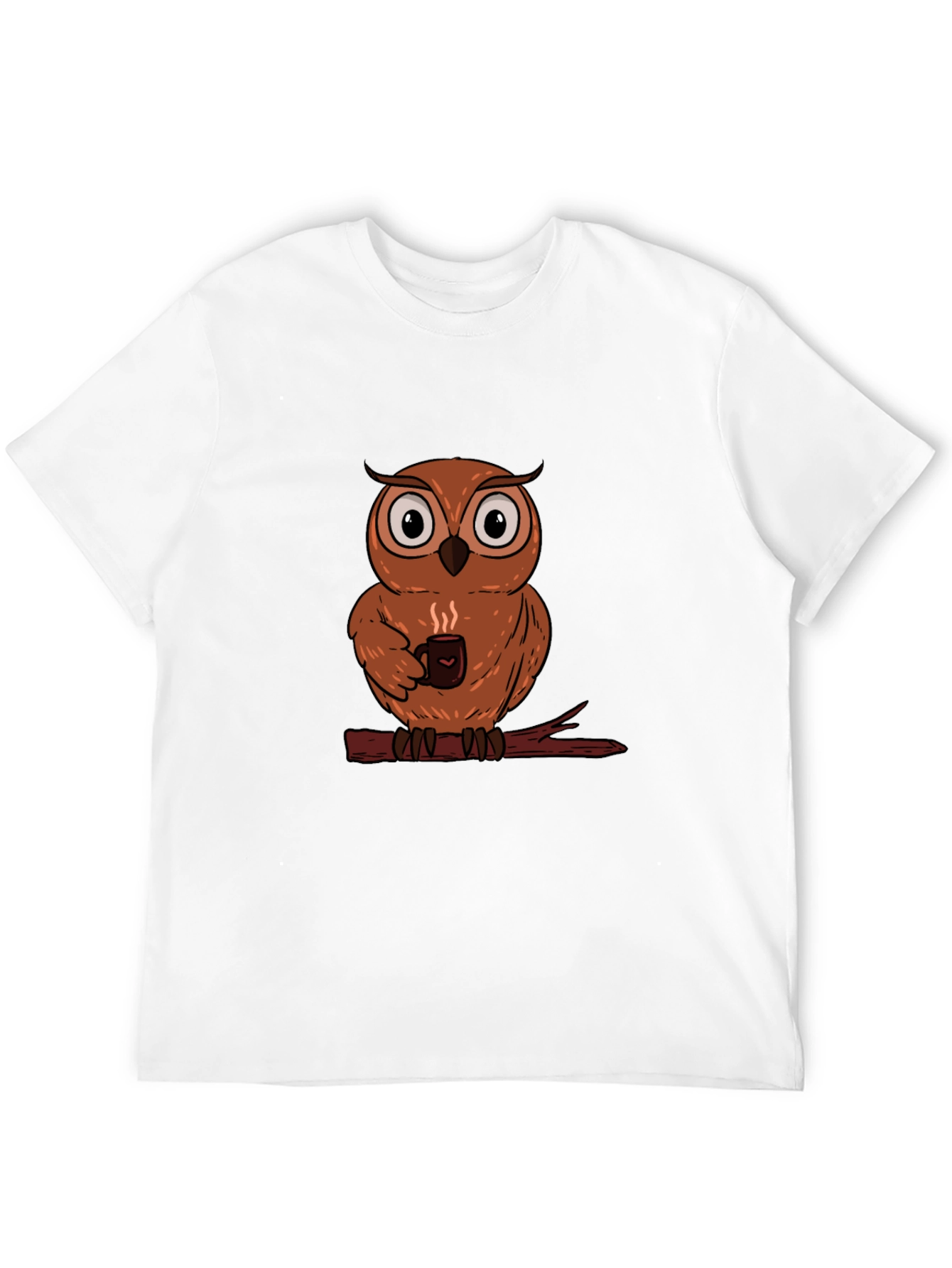 Owl Coffee Lover T-Shirt - Morning Brew