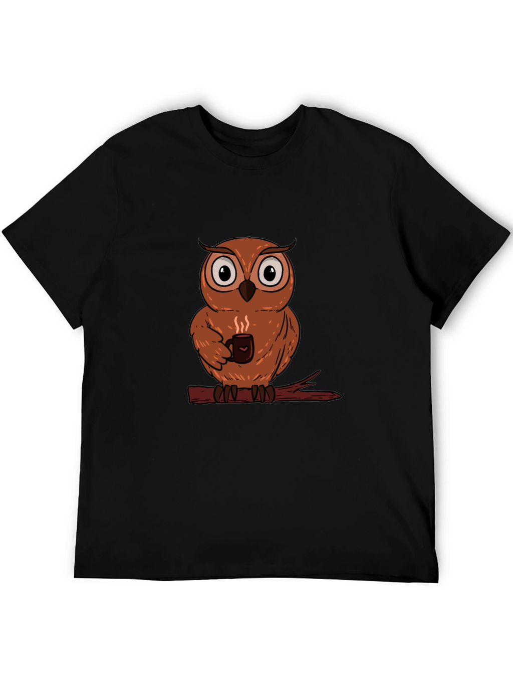 Owl Coffee Lover T-Shirt - Morning Brew