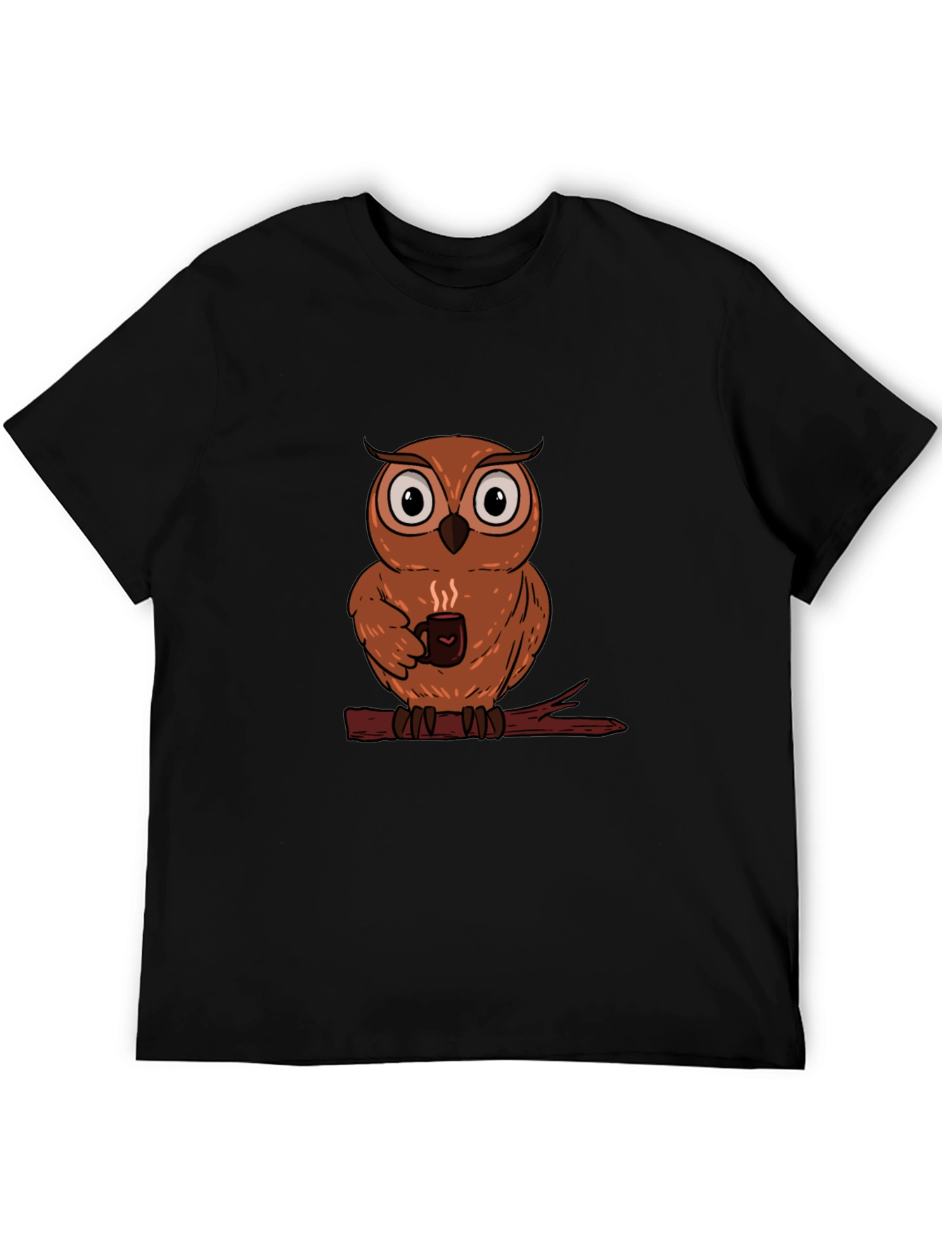 Owl Coffee Lover T-Shirt - Morning Brew