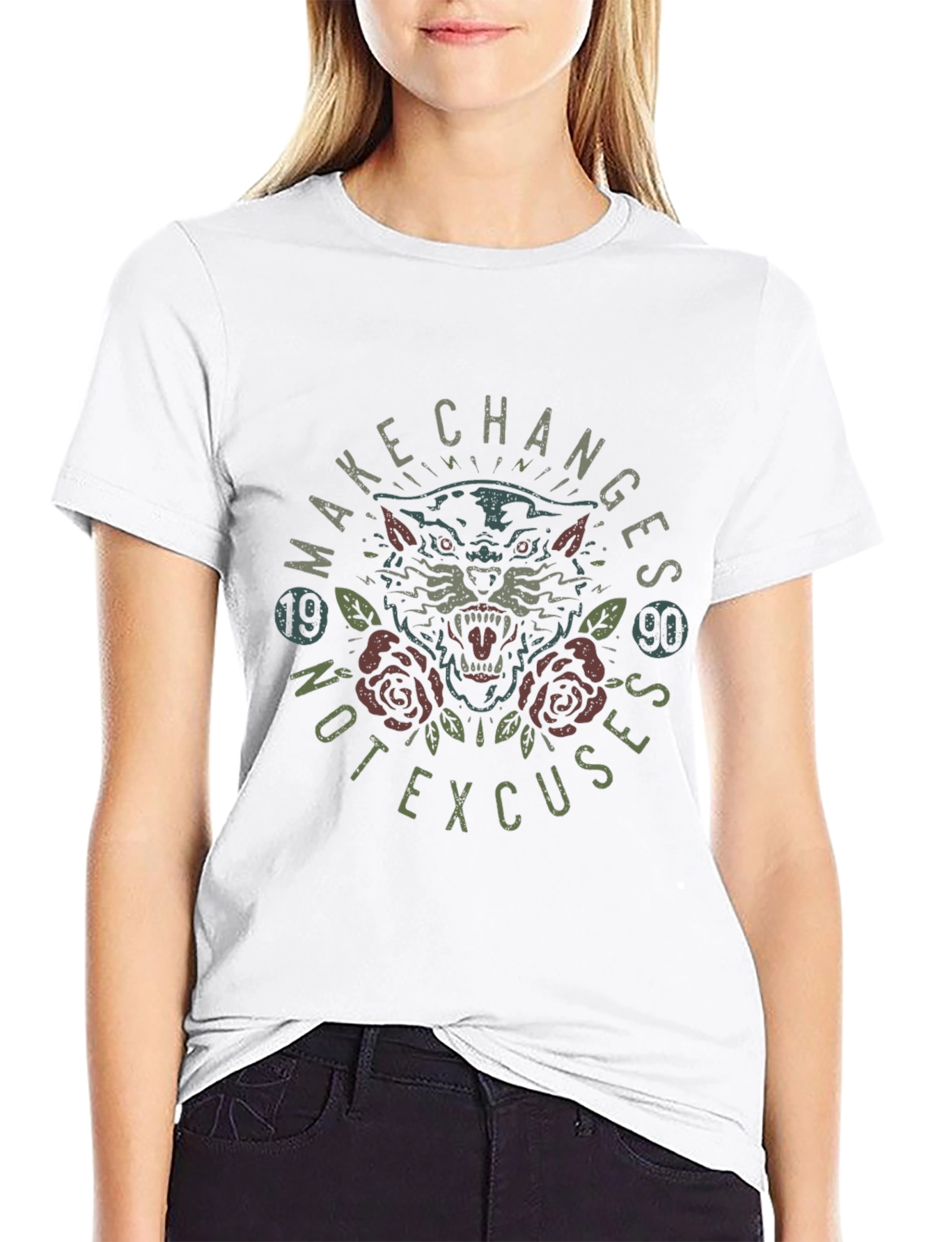 Make Changes Graphic Tee - Mens Black T-Shirt