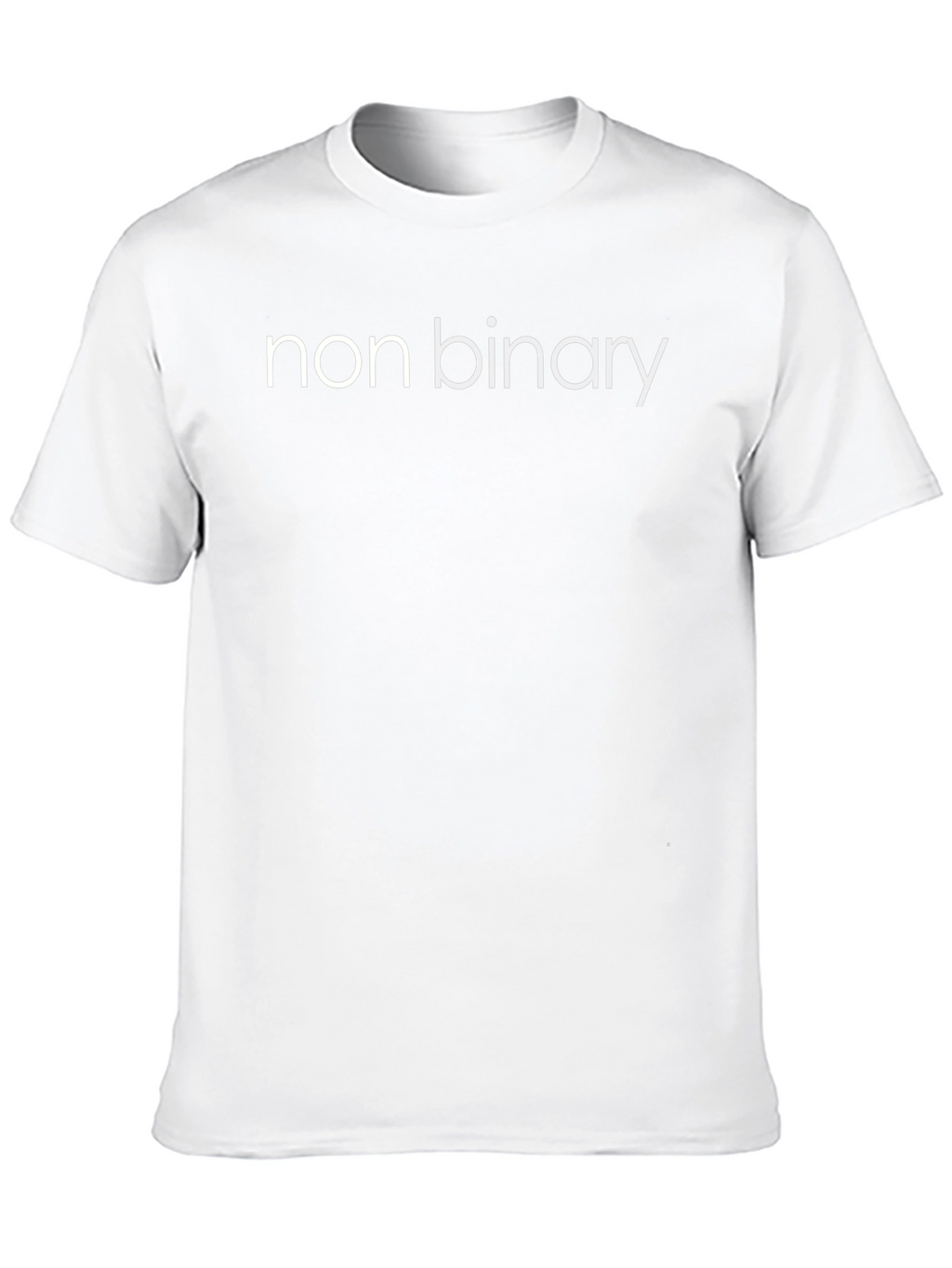 Non Binary T-Shirt - Black Pride Tee