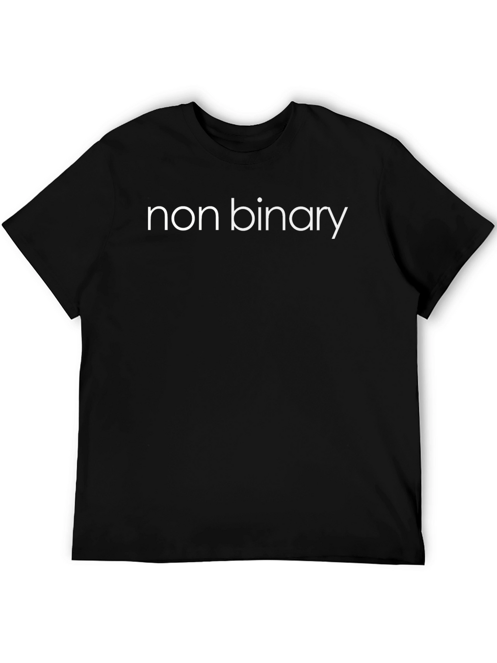Non Binary T-Shirt - Black Pride Tee