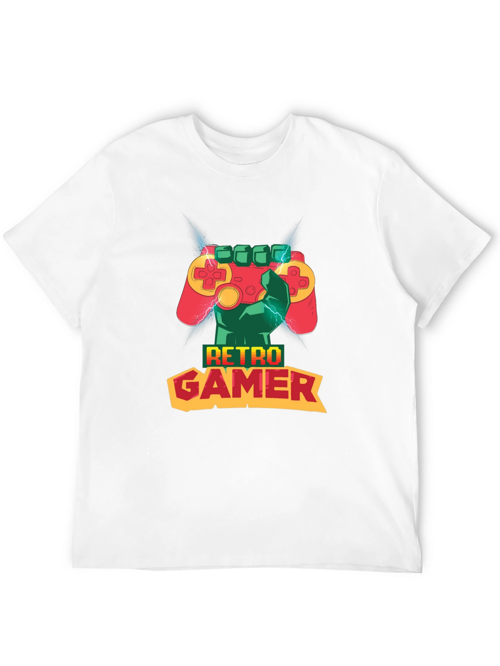 Retro Gamer T-Shirt - Classic Console Design