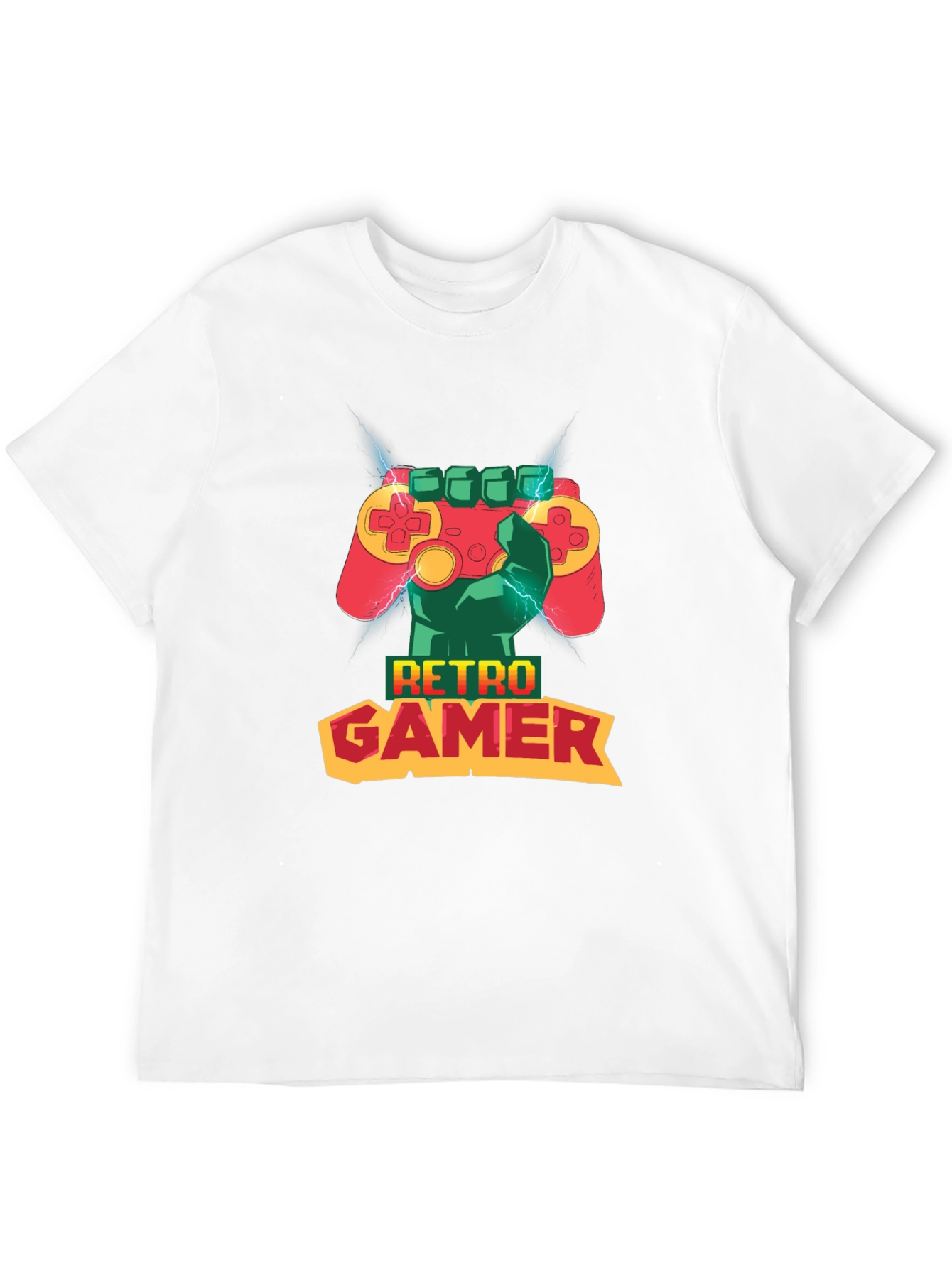 Retro Gamer T-Shirt - Classic Console Design