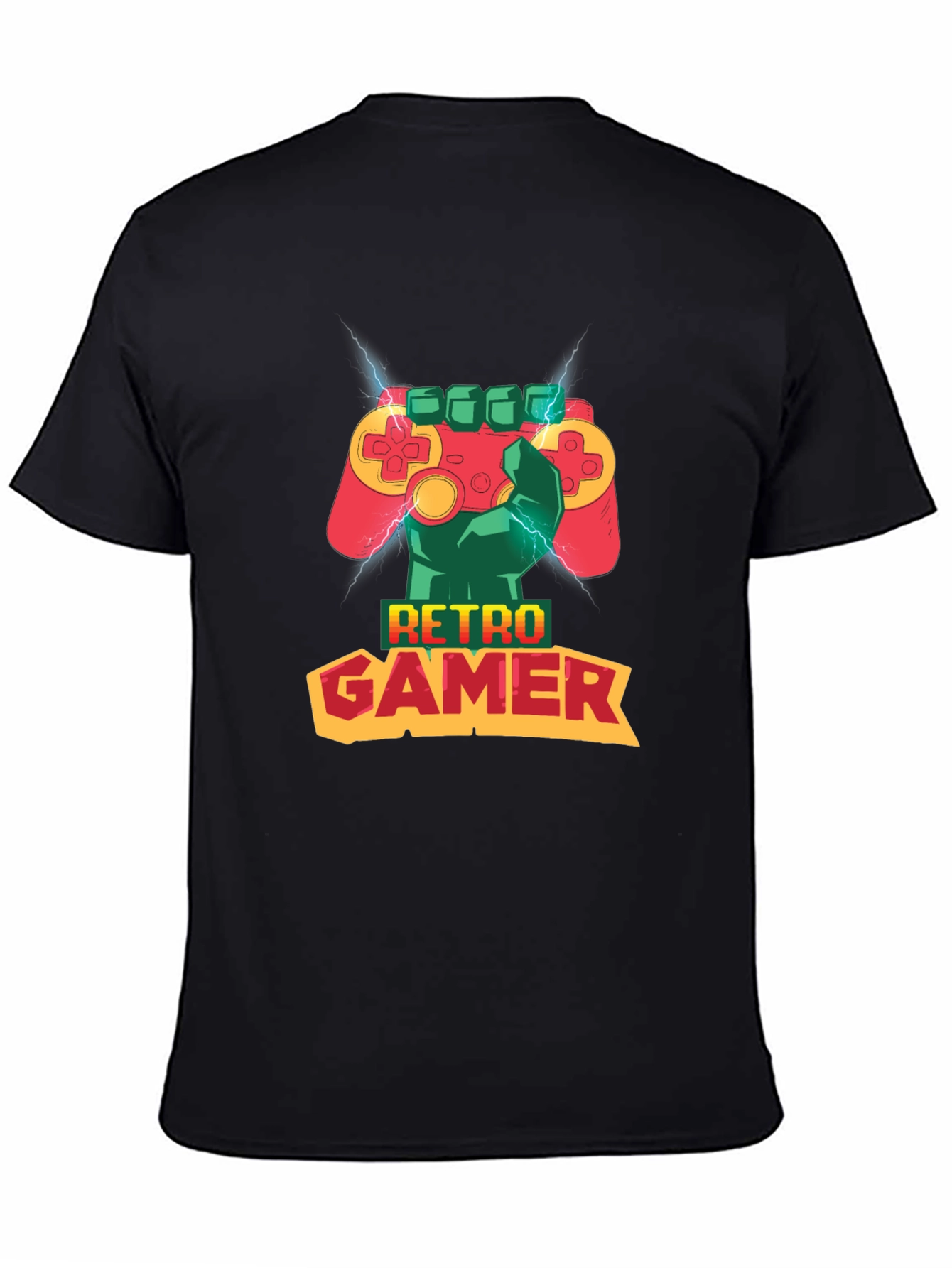 Retro Gamer T-Shirt - Classic Console Design