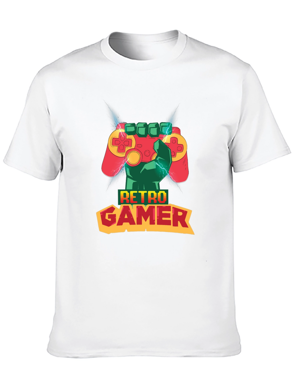 Retro Gamer T-Shirt - Classic Console Design