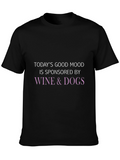 Wine & Dogs Sponsored Good Mood T-Shirt