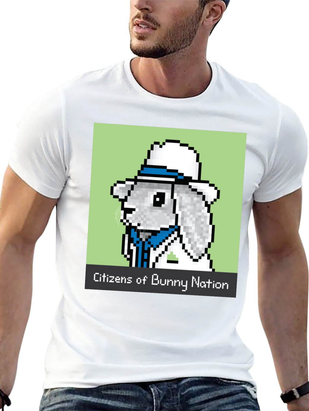 Citizens of Bunny Nation Black T-Shirt