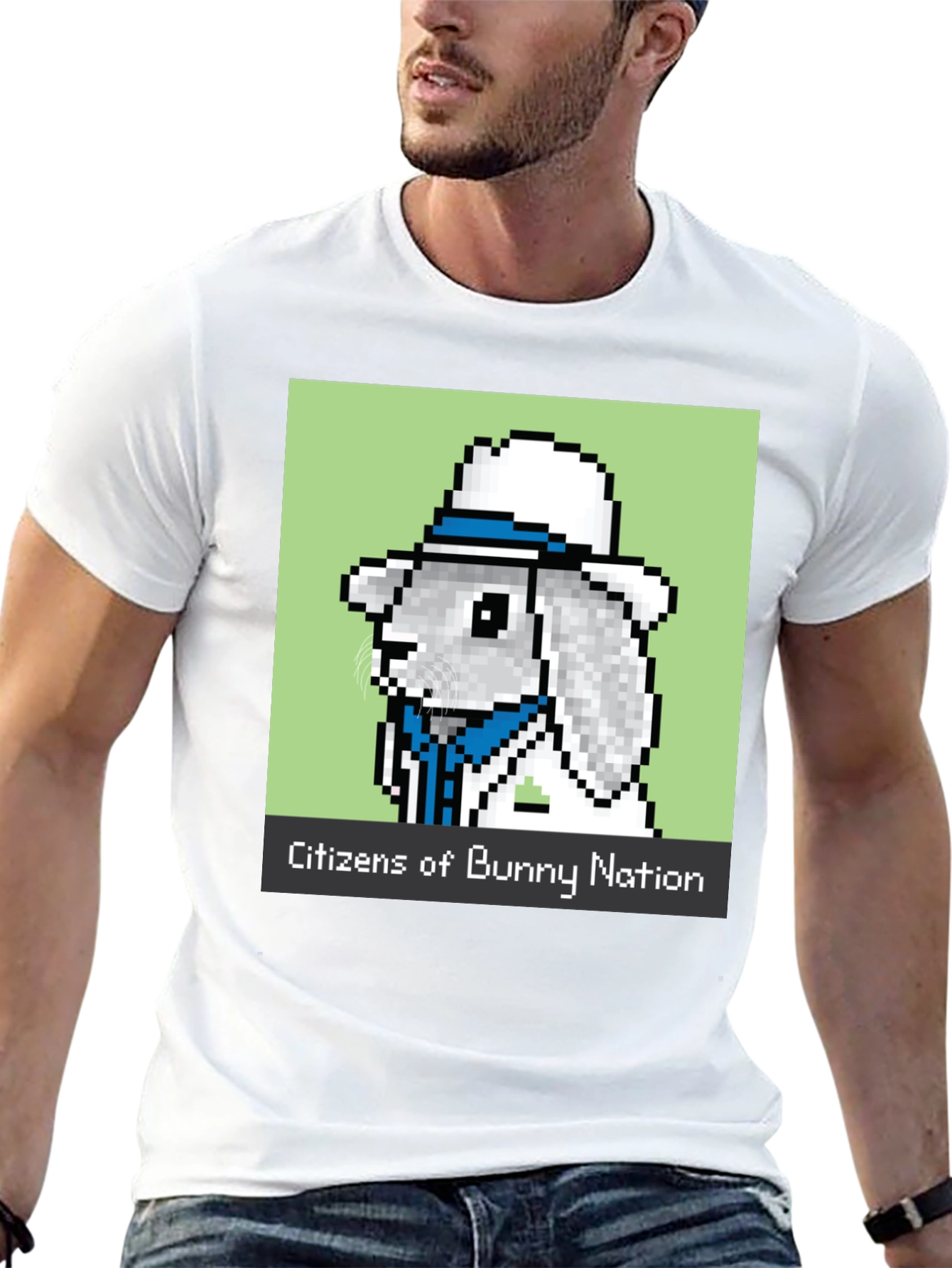Citizens of Bunny Nation Black T-Shirt
