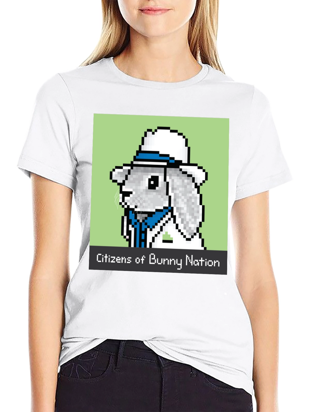 Citizens of Bunny Nation Black T-Shirt