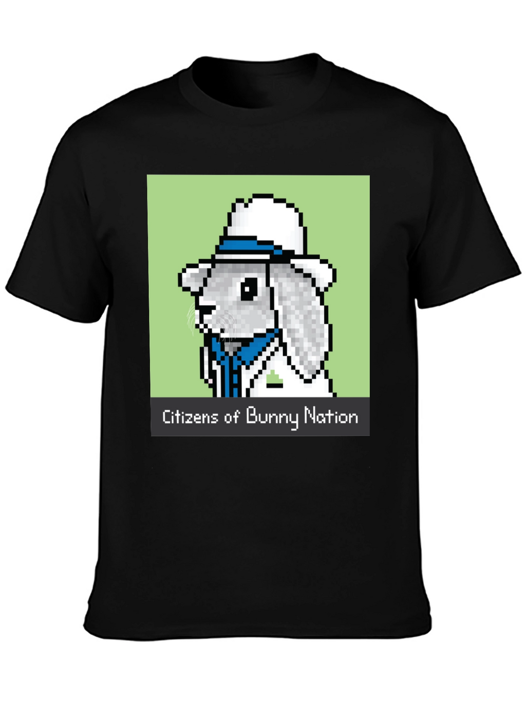 Citizens of Bunny Nation Black T-Shirt