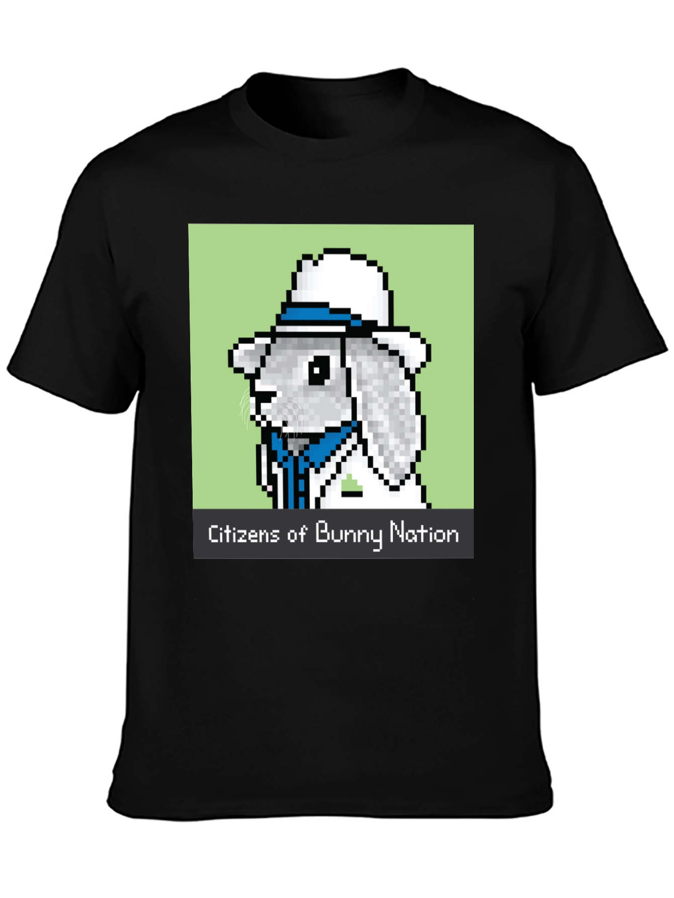 Citizens of Bunny Nation Black T-Shirt