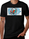 Music Graphic Tee - Black