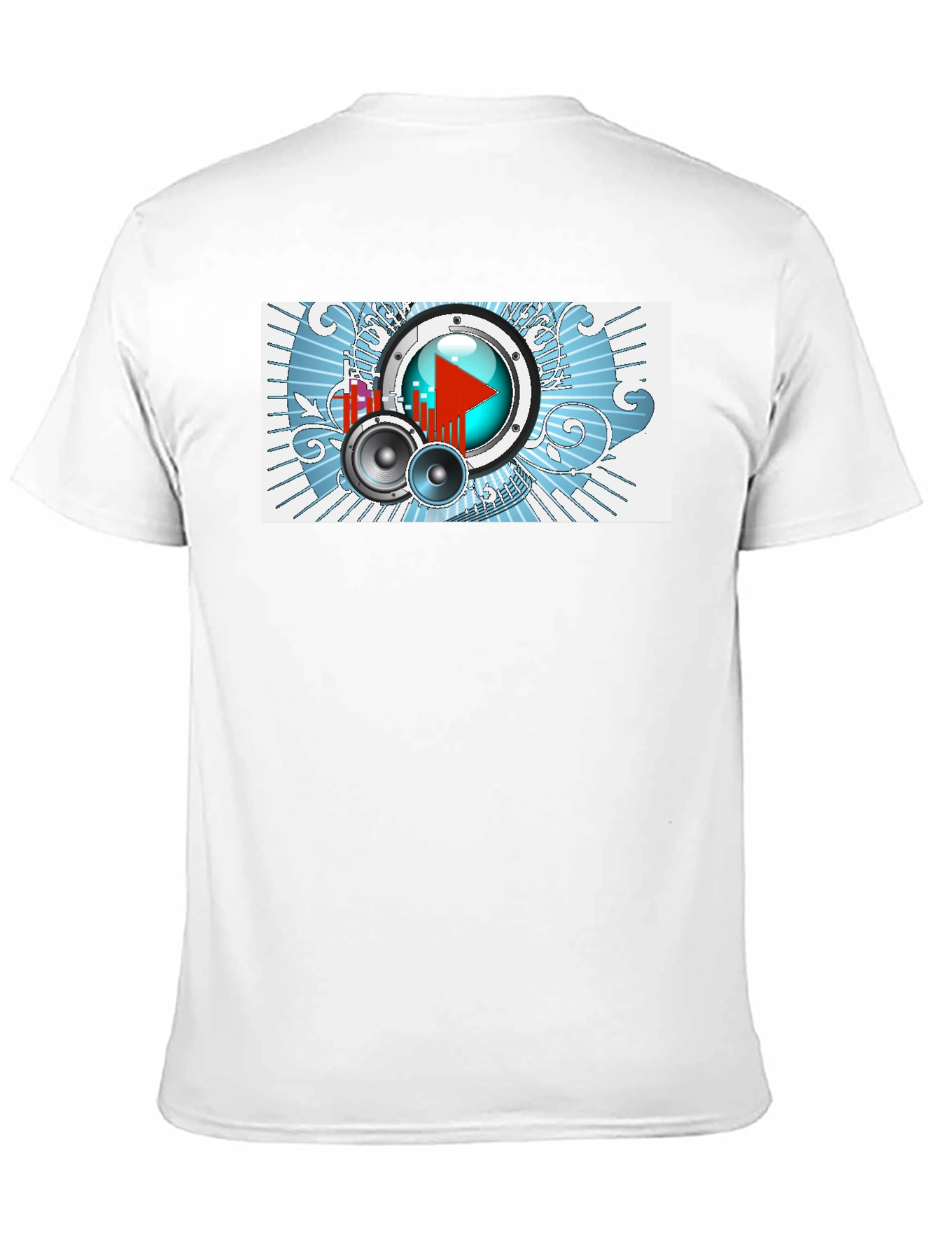 Music Graphic Tee - Black