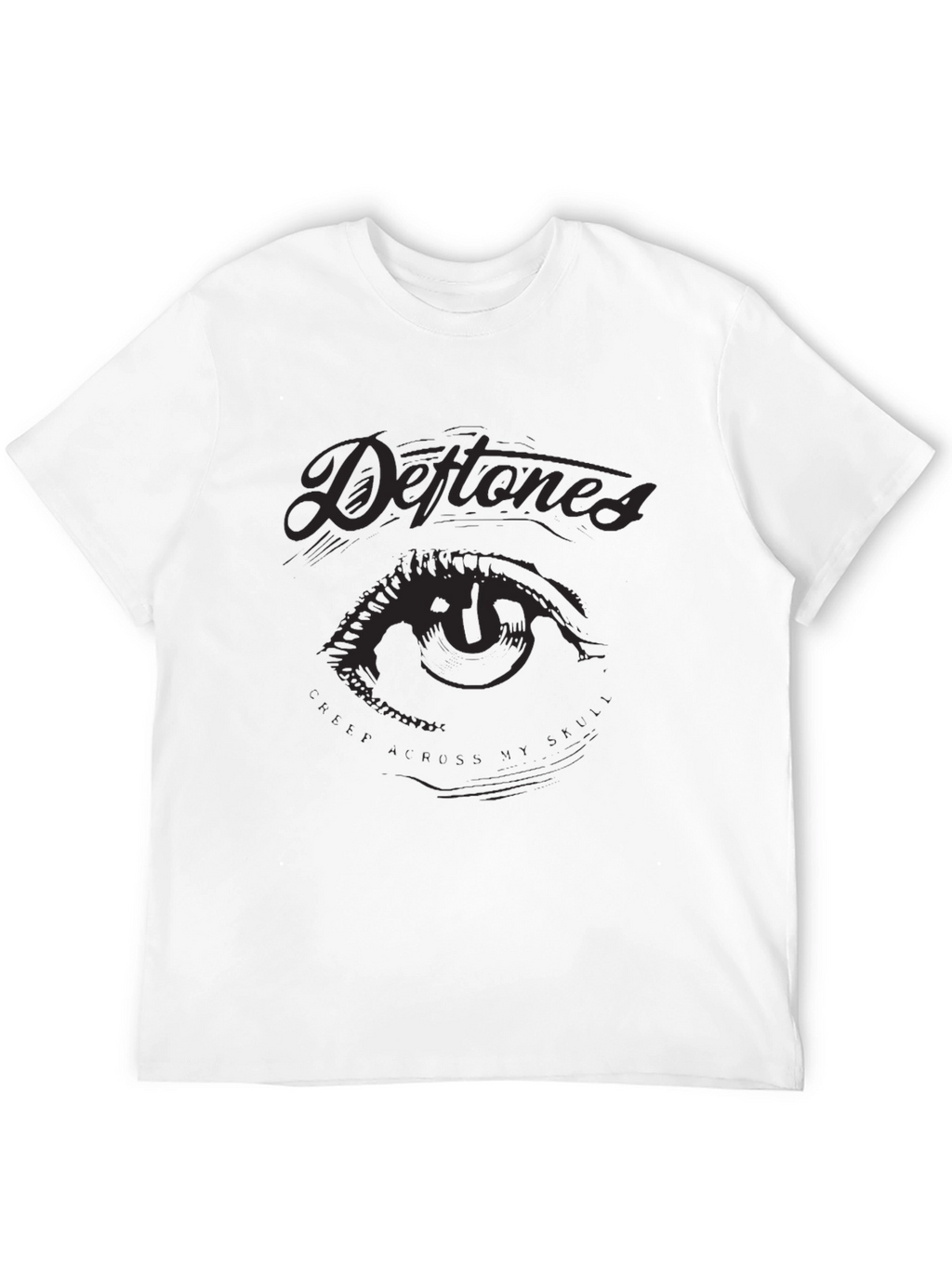 Deftones Eye Graphic Black T-Shirt