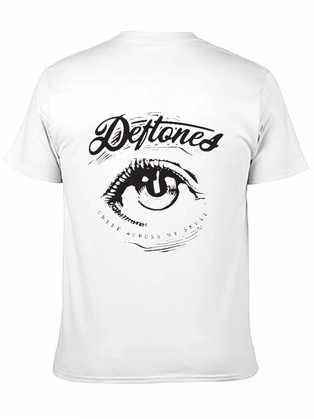 Deftones Eye Graphic Black T-Shirt