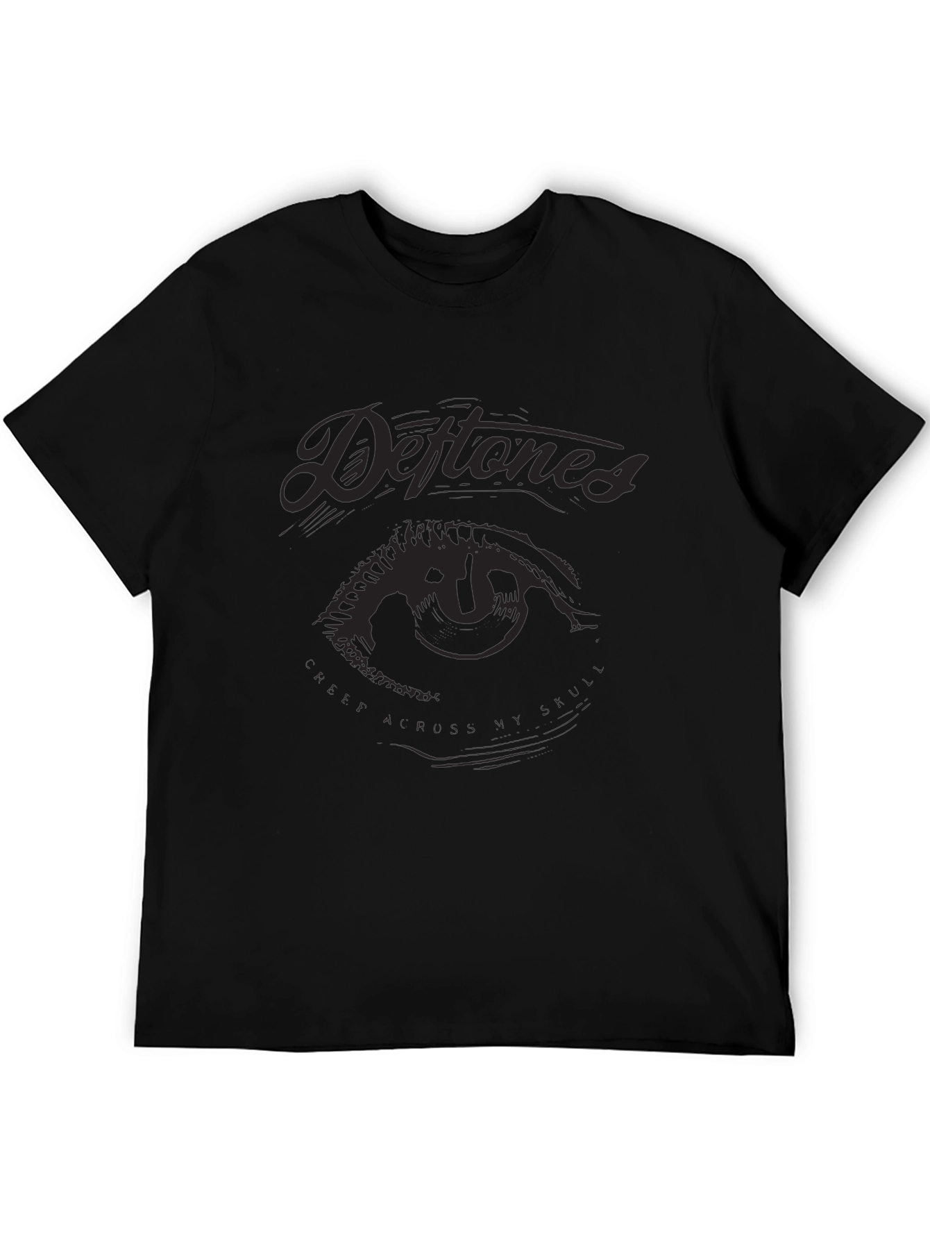 Deftones Eye Graphic Black T-Shirt