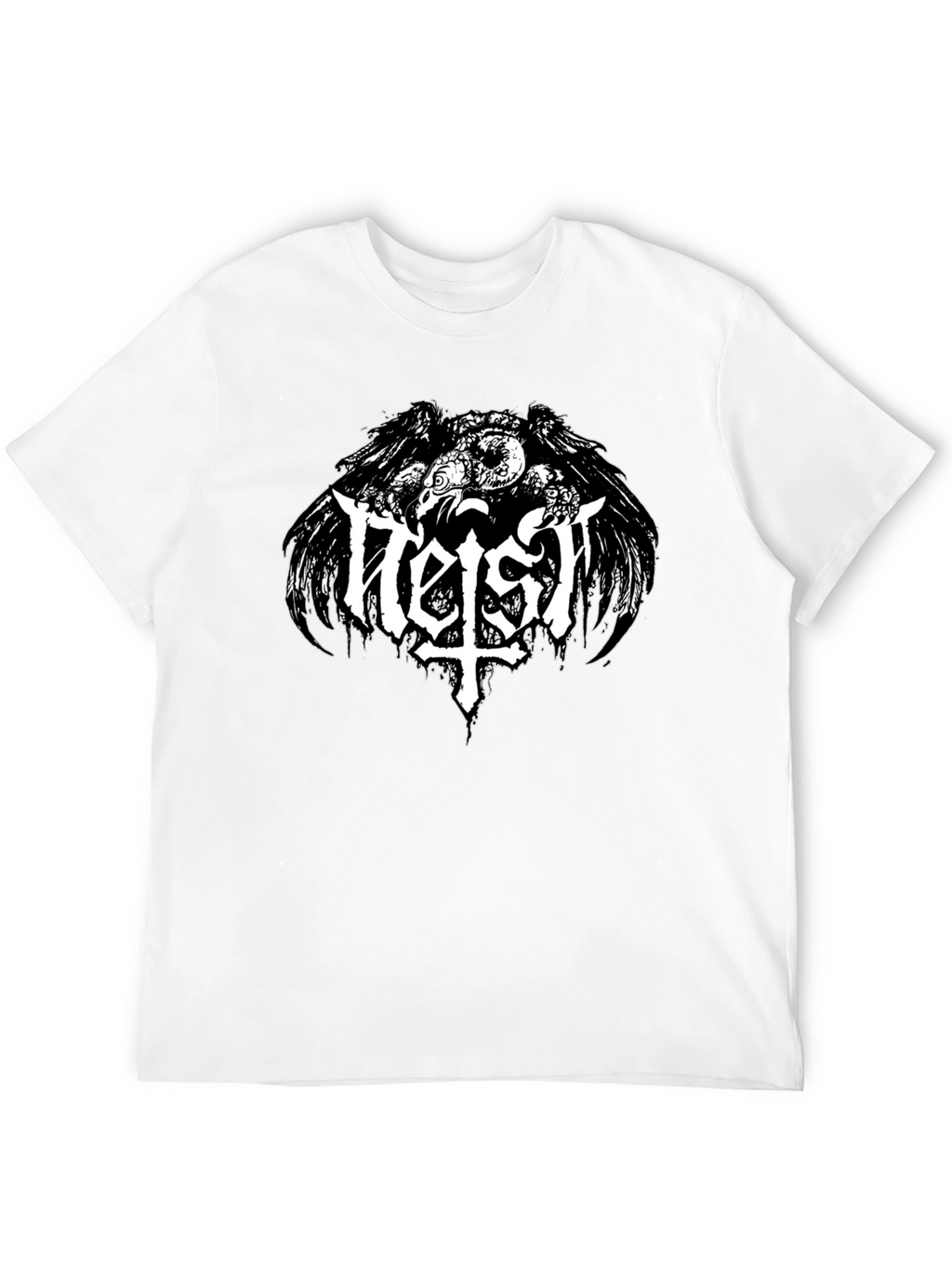 Heist Black Metal Band T-Shirt - Dark Graphic Tee